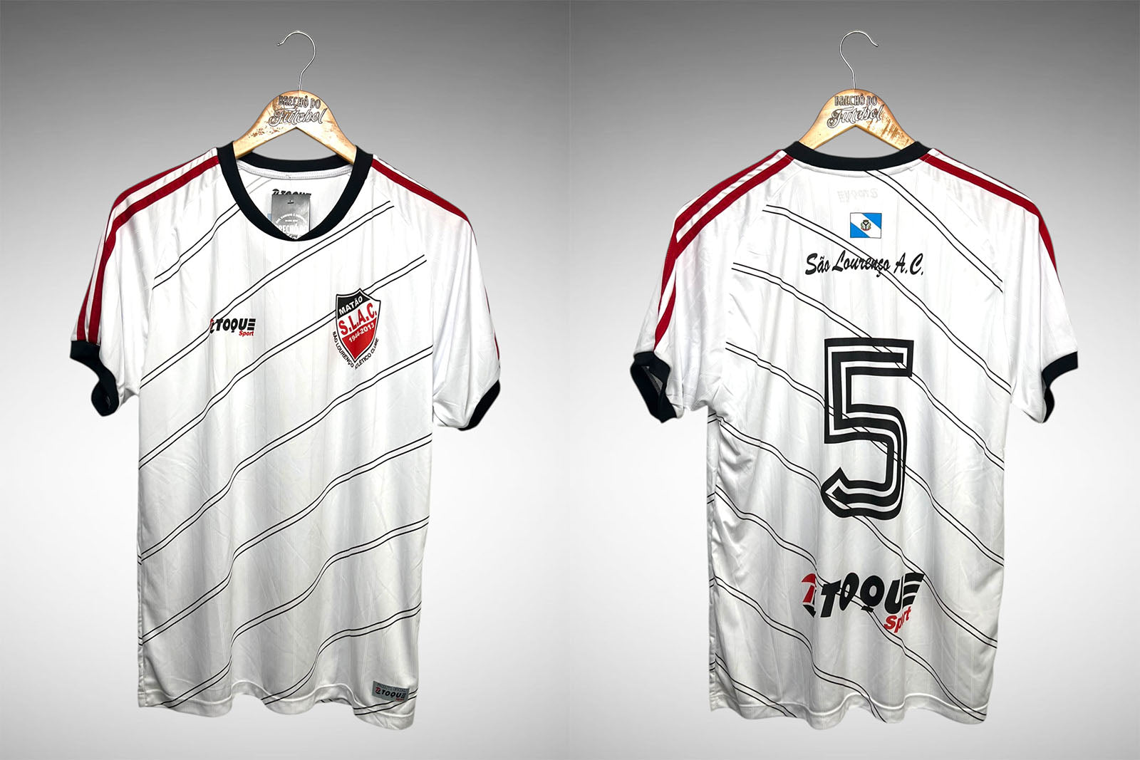 São Lourenço A.C. Segunda Camisa Tam M Nº5.