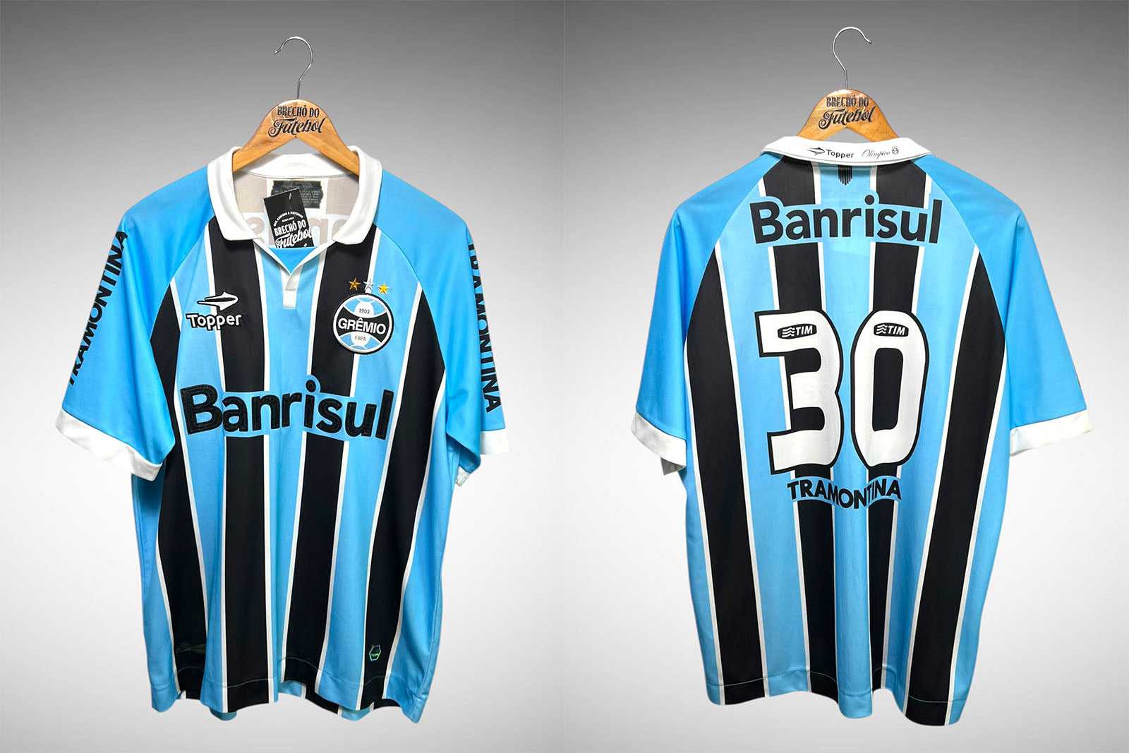 Grêmio 2012 Primeira Camisa Tam 2GG Nº30.