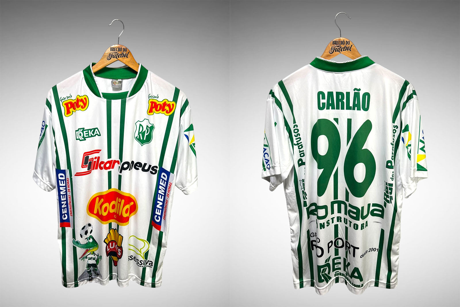 Rio Preto Segunda Camisa Tam G Nº96 Carlão.