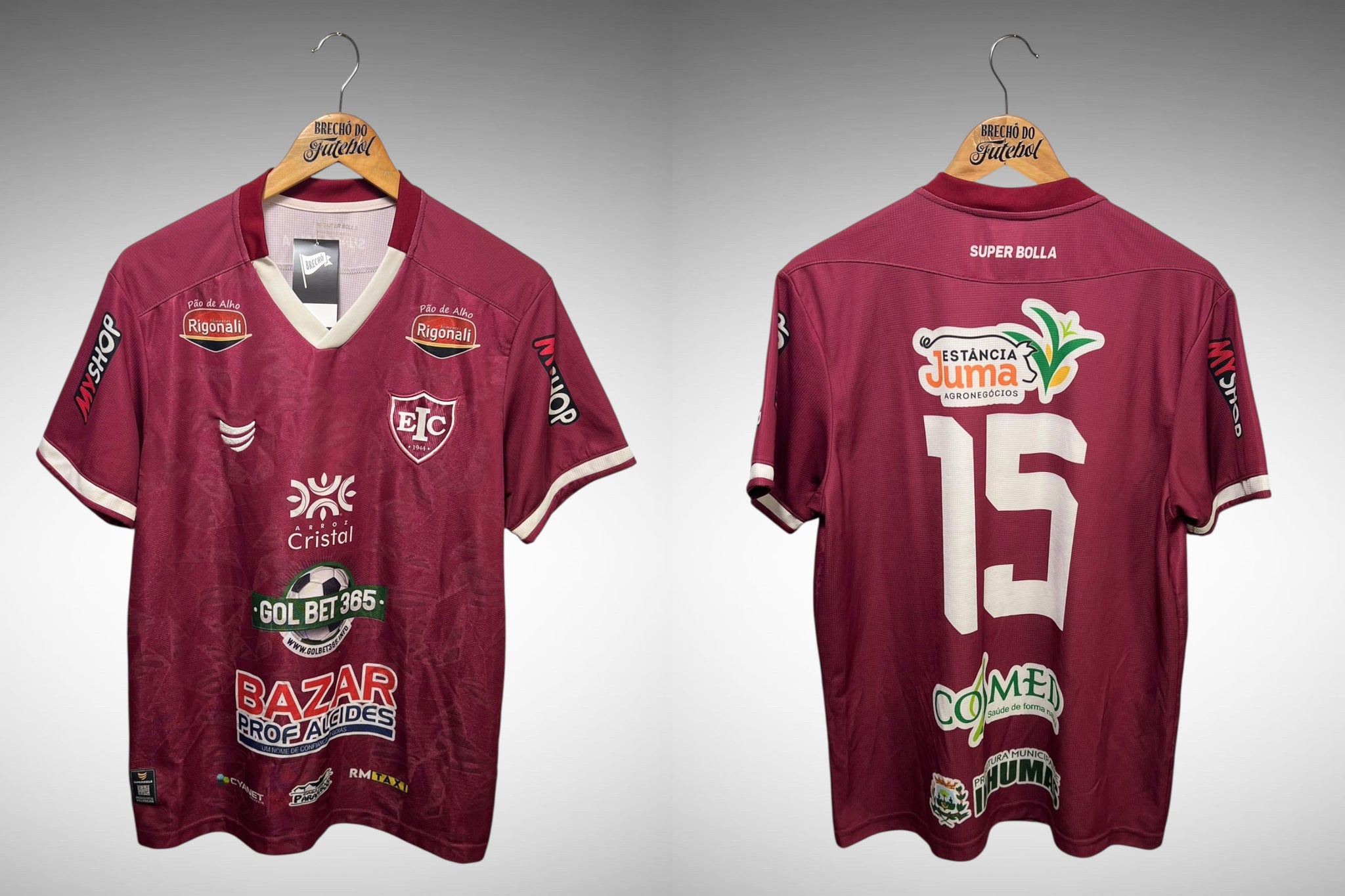 Inhumas - GO 2021 Primeira Camisa Tam G Nº15.