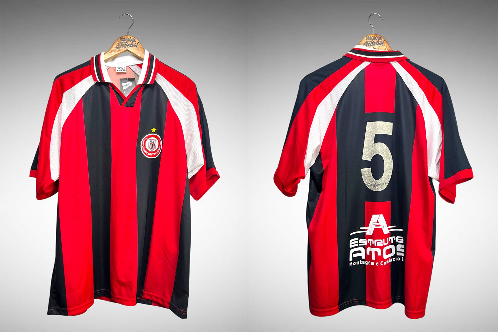 Jacareí AC-SP Primeira Camisa Tam G Nº 5.
