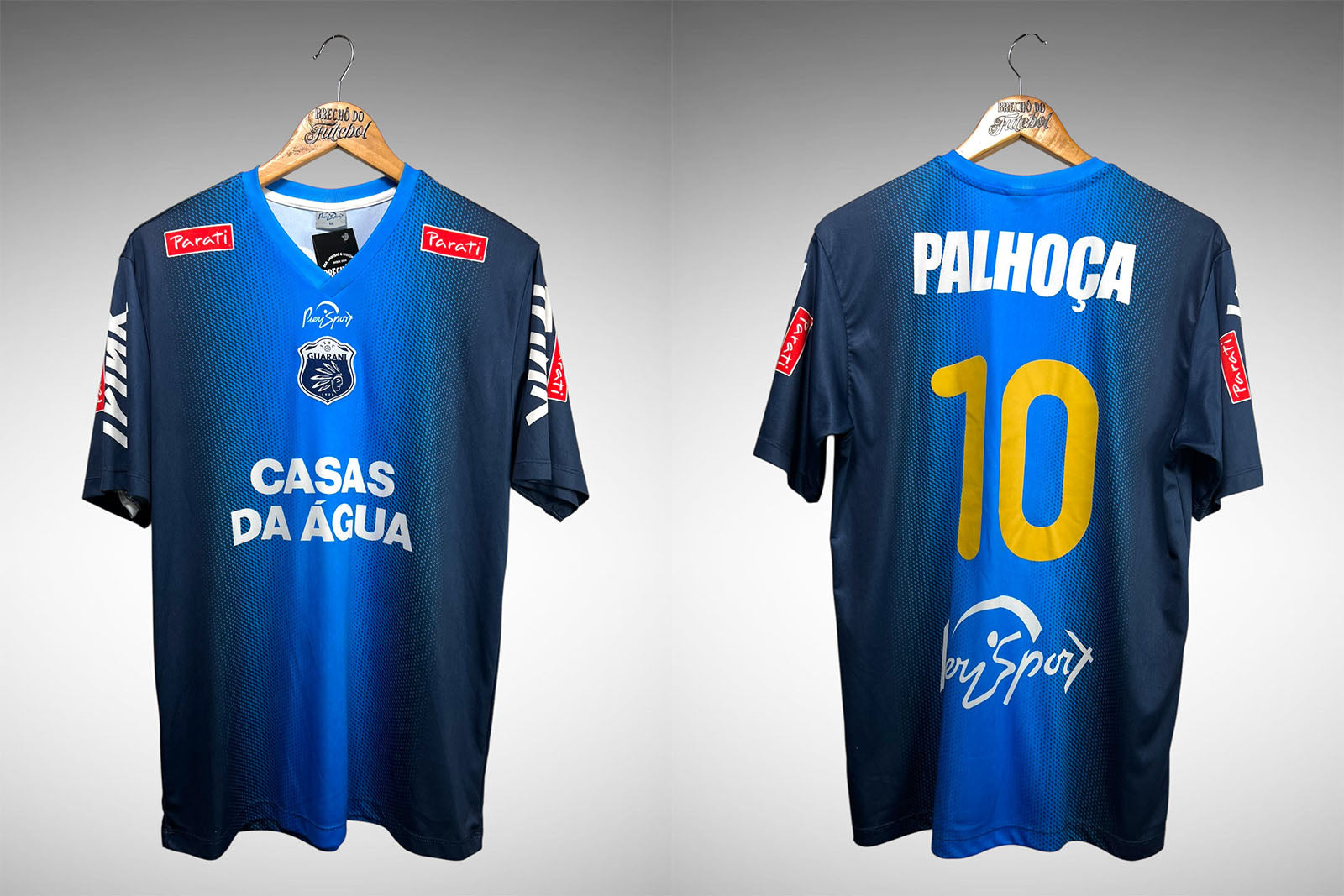 Guarani de Palhoça-SC 2015 Primeira Camisa Tam M Nº 10.