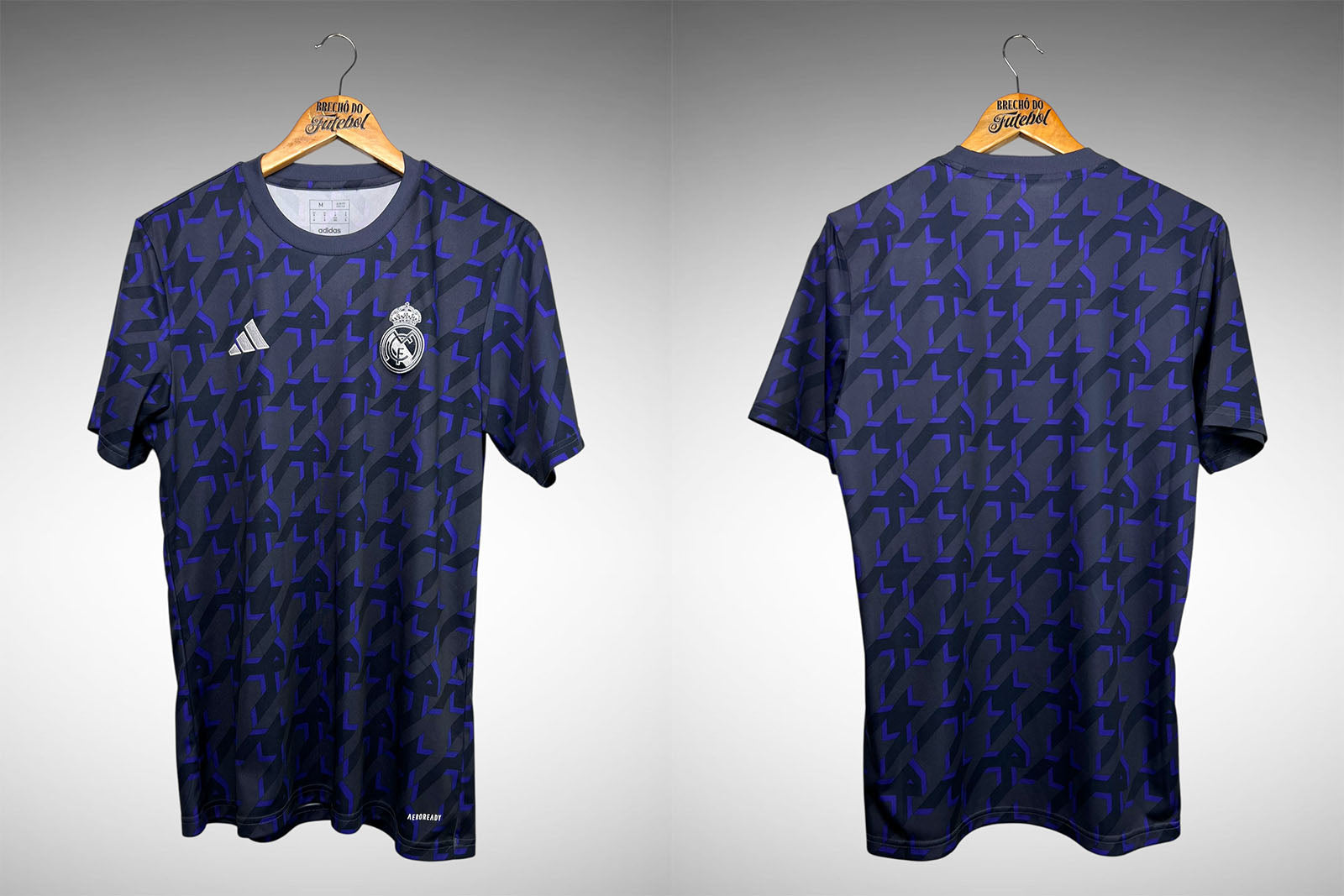 Real Madrid 2023 Camisa de Aquecimento Tam M.