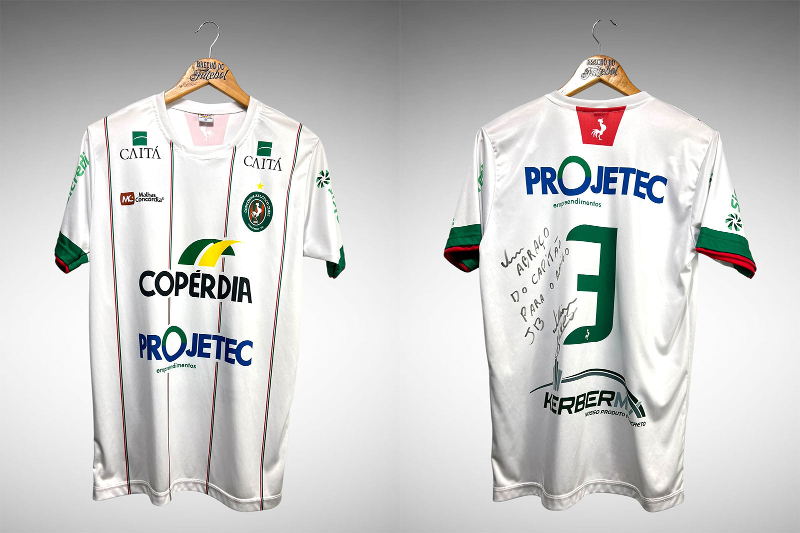 Concórdia AC-SC 2019 Segunda Camisa Tam M Nº 3.
