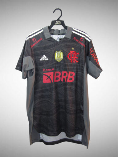 Flamengo 2021 Camisa de Goleiro Tam M N# 45 Hugo.