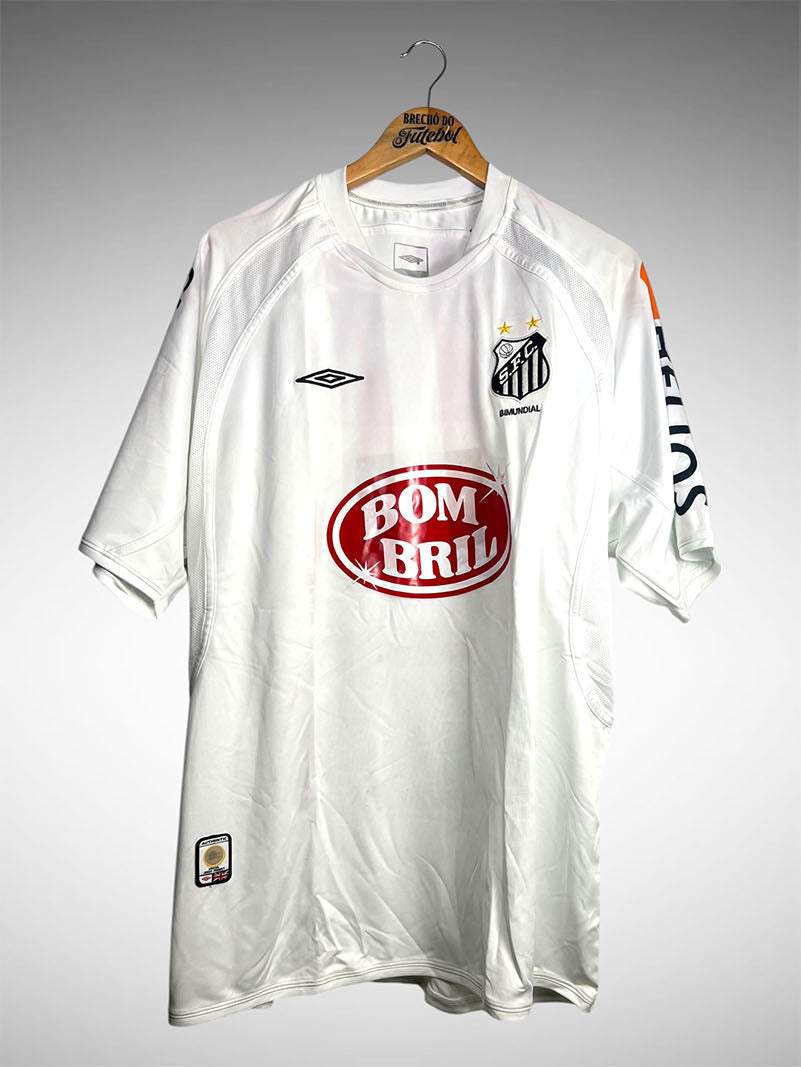 Santos 2004 Primeira Camisa Tam GG Nº 13