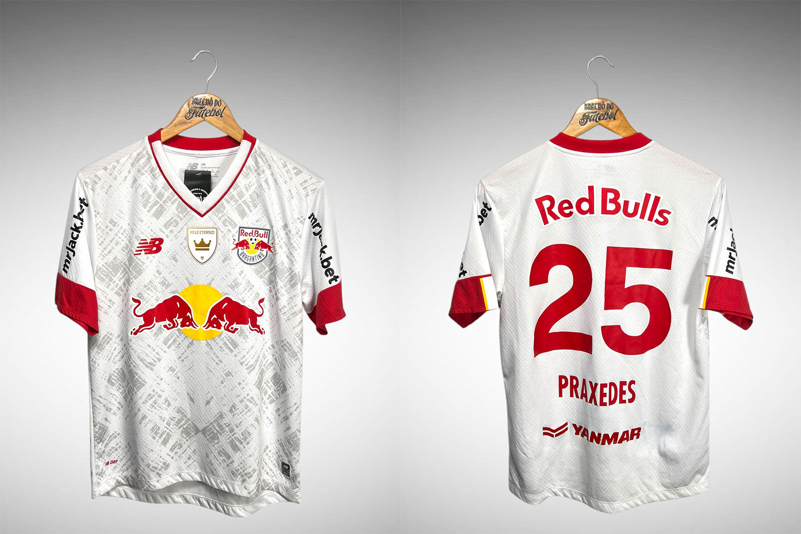 Bragantino 2022 Primeira Camisa Tam M Nº25 Praxedes.