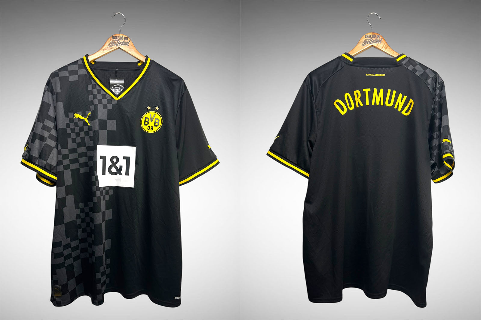 Borussia Dortmund 2022 Segunda Camisa Tam 3G.