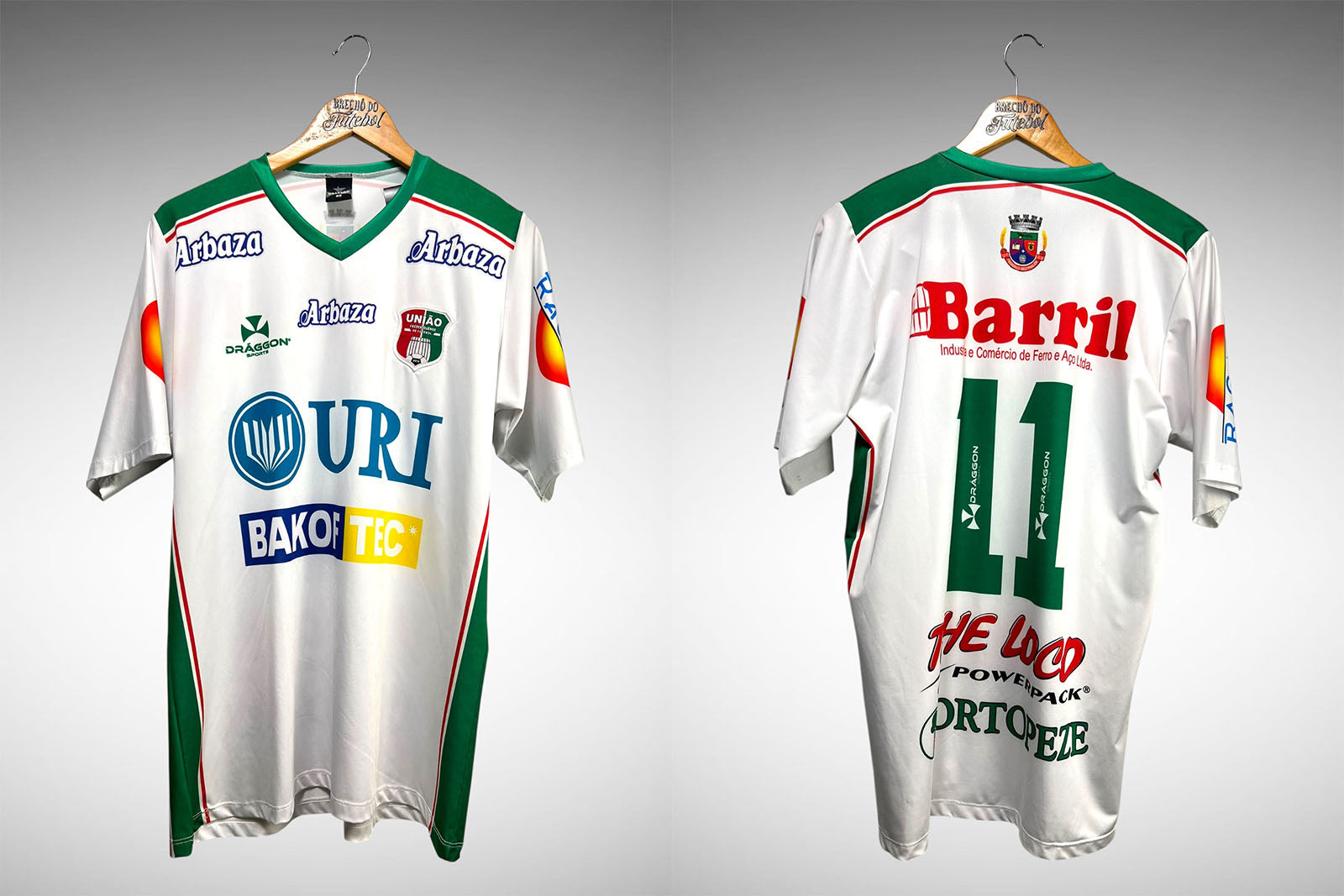 União Frederiquense 2016 Primeira Camisa Tam GG Nº 10.