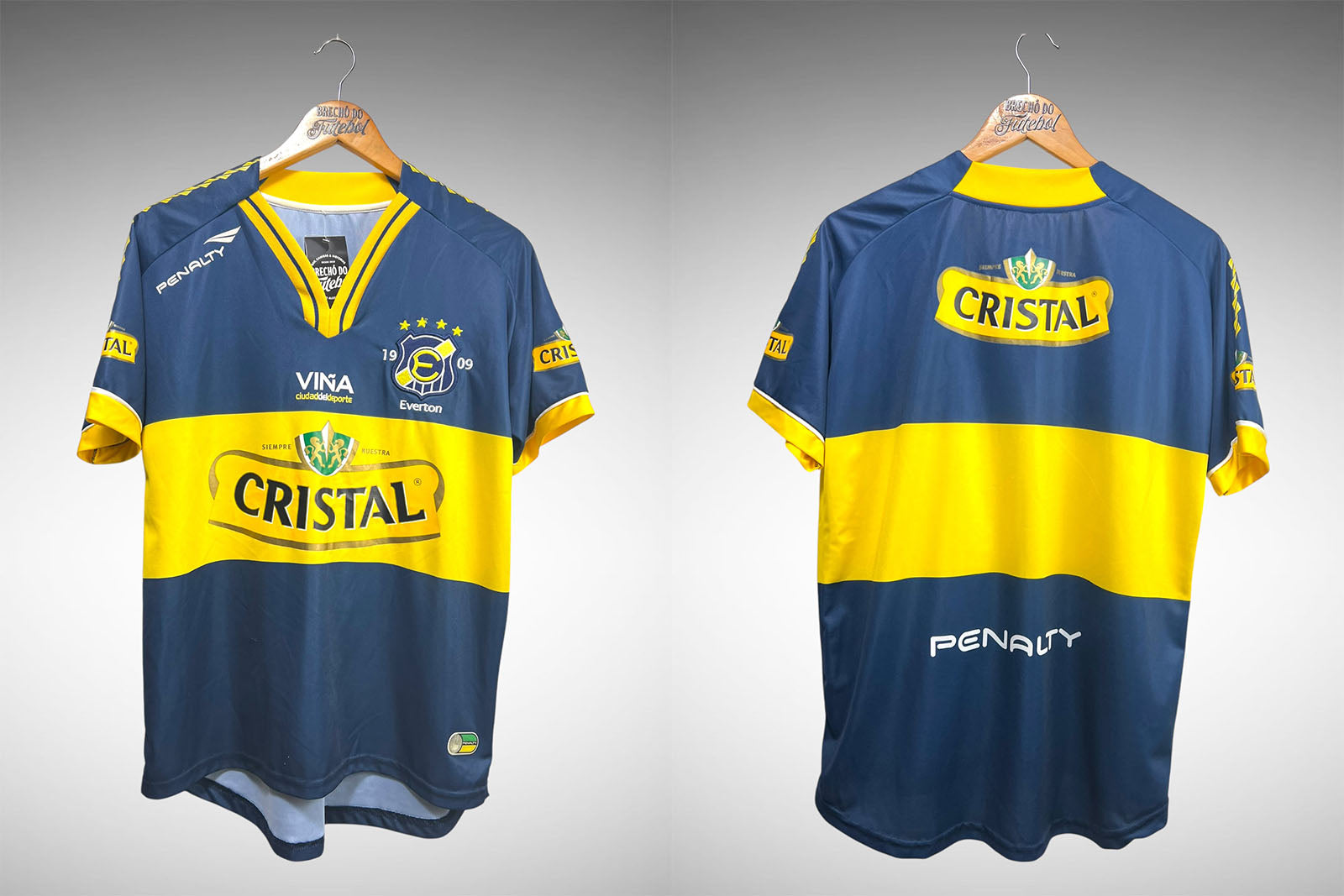 Everton de Viña del Mar 2011 Primeira Camisa Tam M.