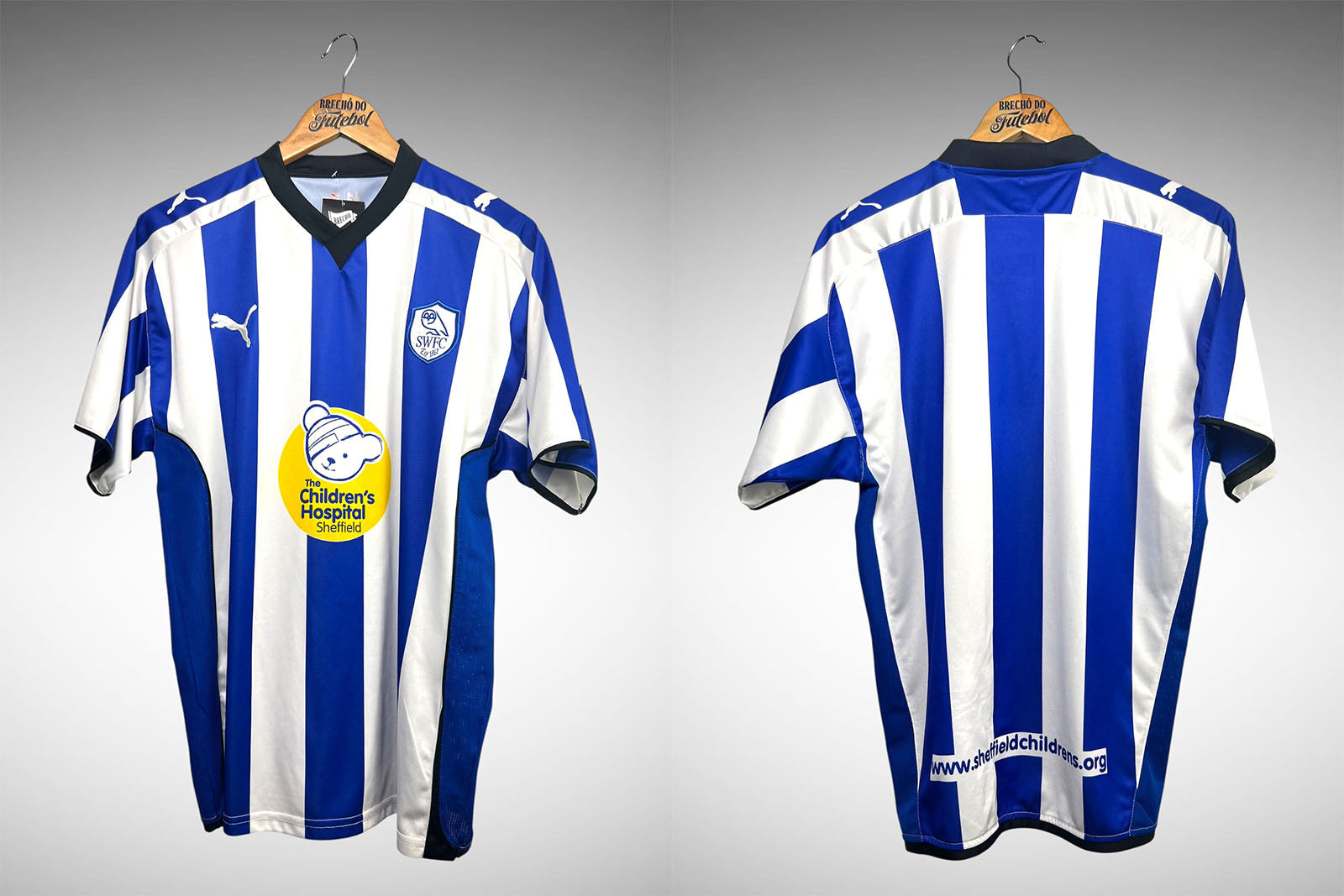 Sheffield Wednesday FC 2010 Primeira Camisa Tam P.