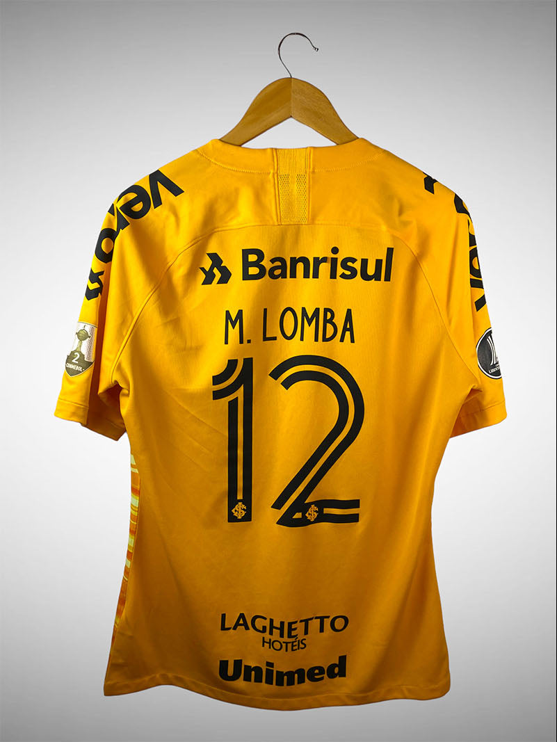 Internacional 2019 Camisa de Goleiro Tam G N# 12 M. Lomba.