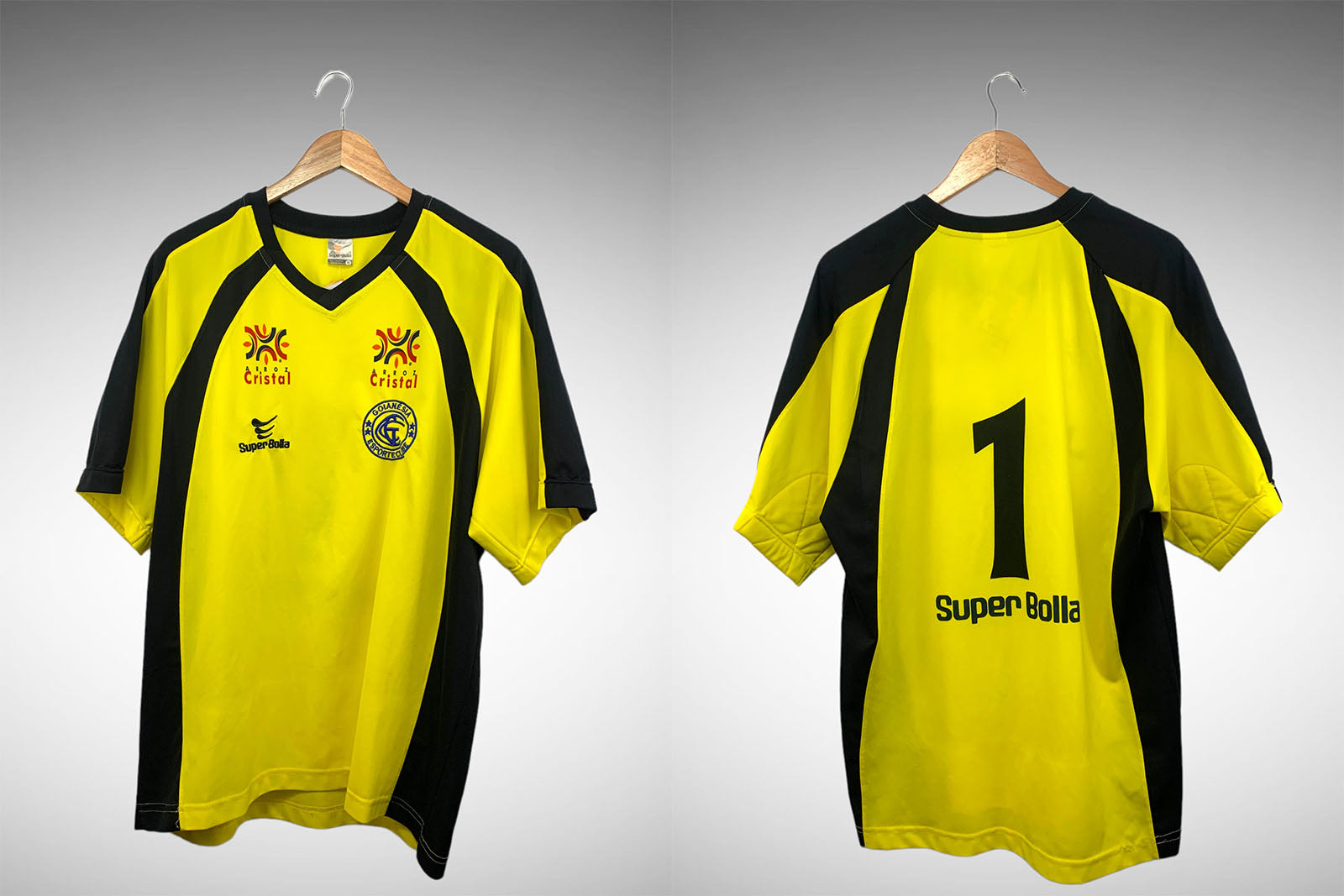 Goianésia Camisa Goleiro Tam G Nº1.