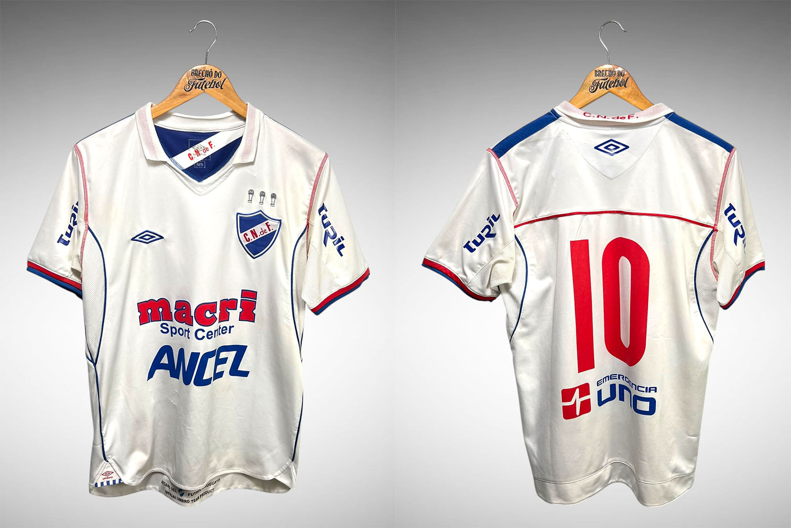 Nacional 2010 Primeira Camisa Tam G Nº10.