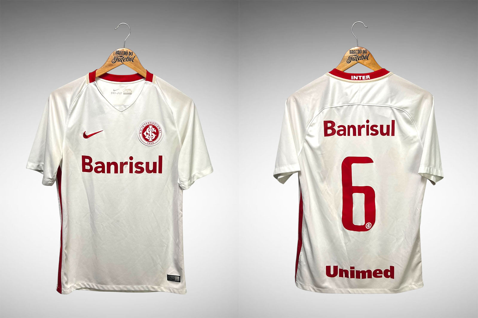 Internacional 2016 Segunda Camisa Tam M Nº6.