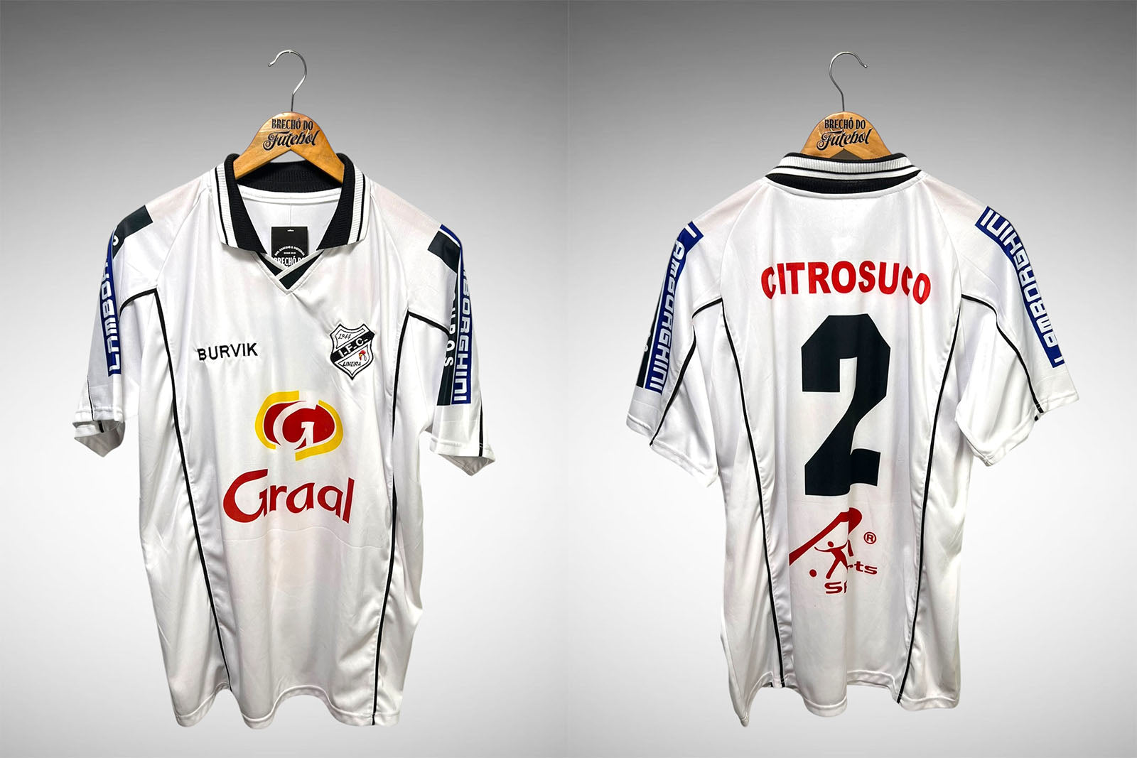 Independente de Limeira Segunda Camisa Tam GG Nº2.