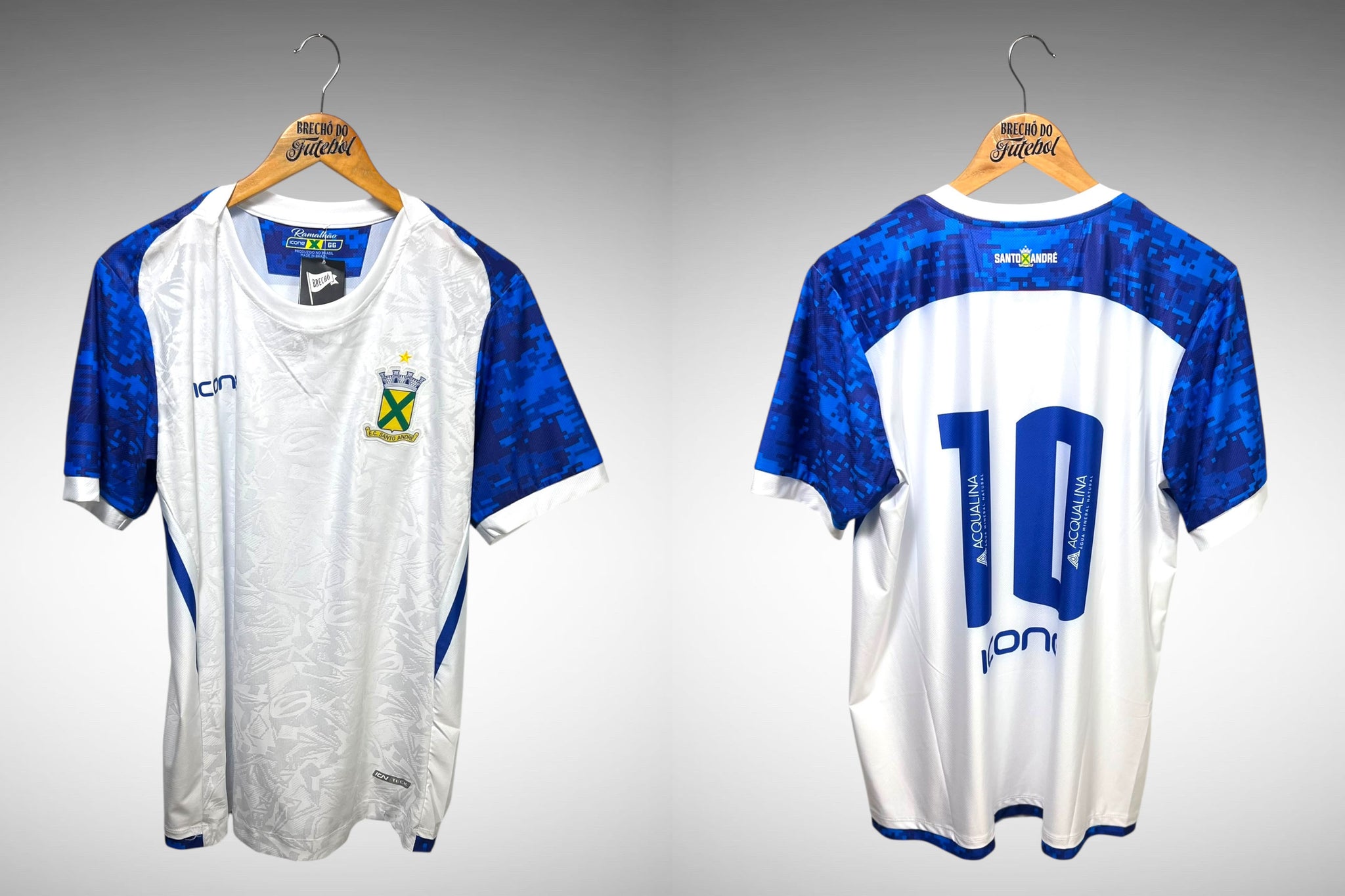 Santo André 2022 Primeira Camisa Tam GG Nº10.