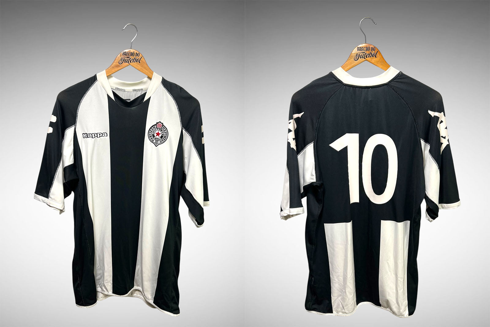 Partizan Belgrado 2005 Primeira Camisa Tam GG.