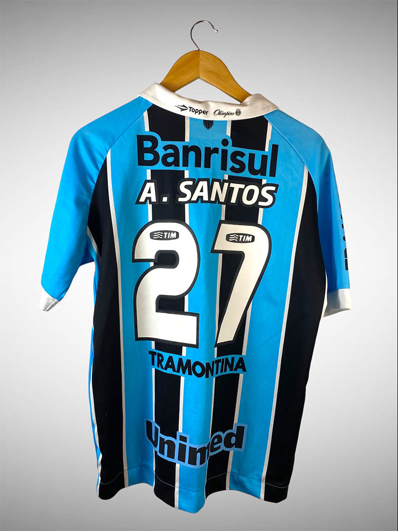 Grêmio 2012 Primeira Camisa Tam M N# 27 A. Santos.