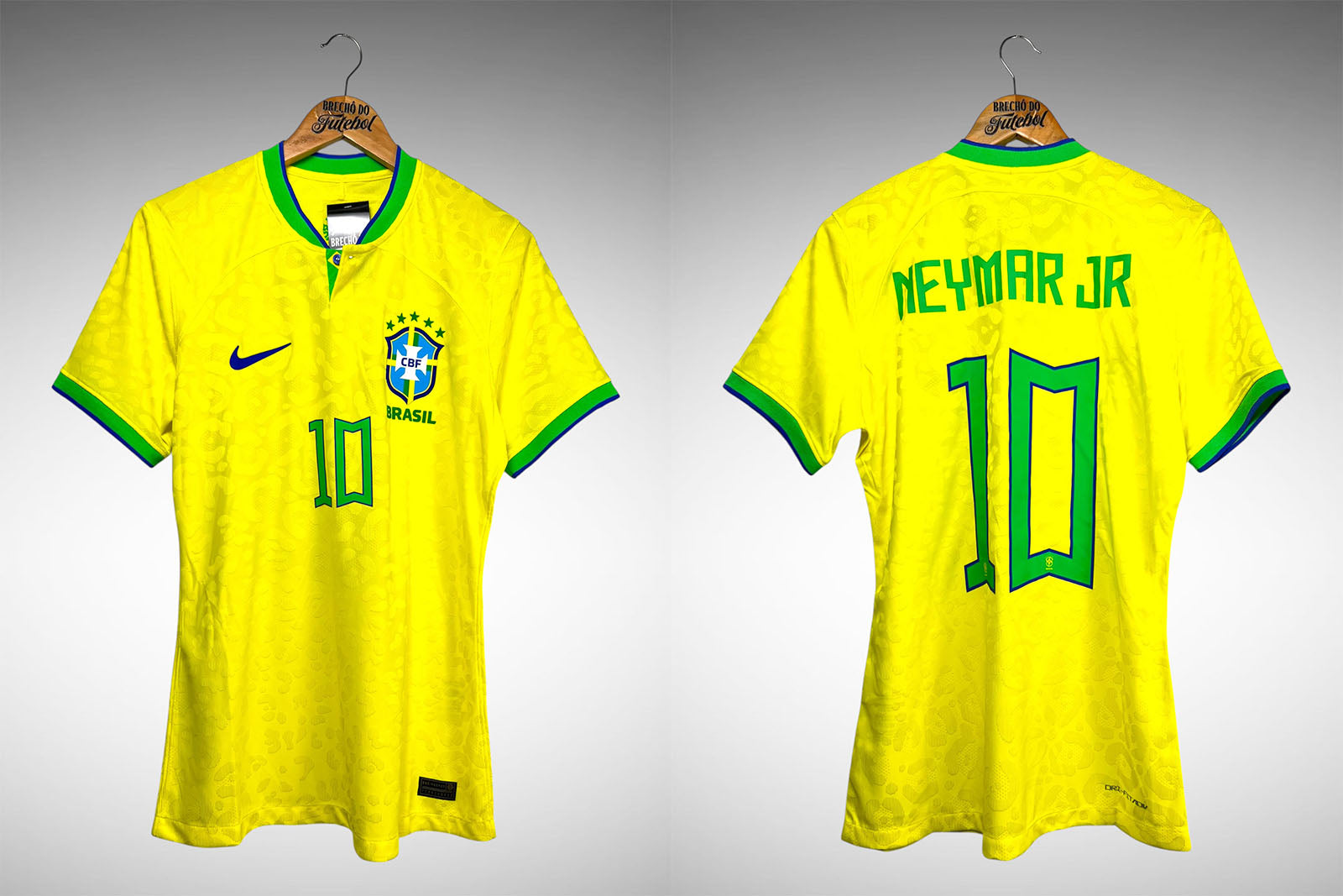 Brasil 2022 Primeira Camisa Tam M Nº 10 Neymar Jr.