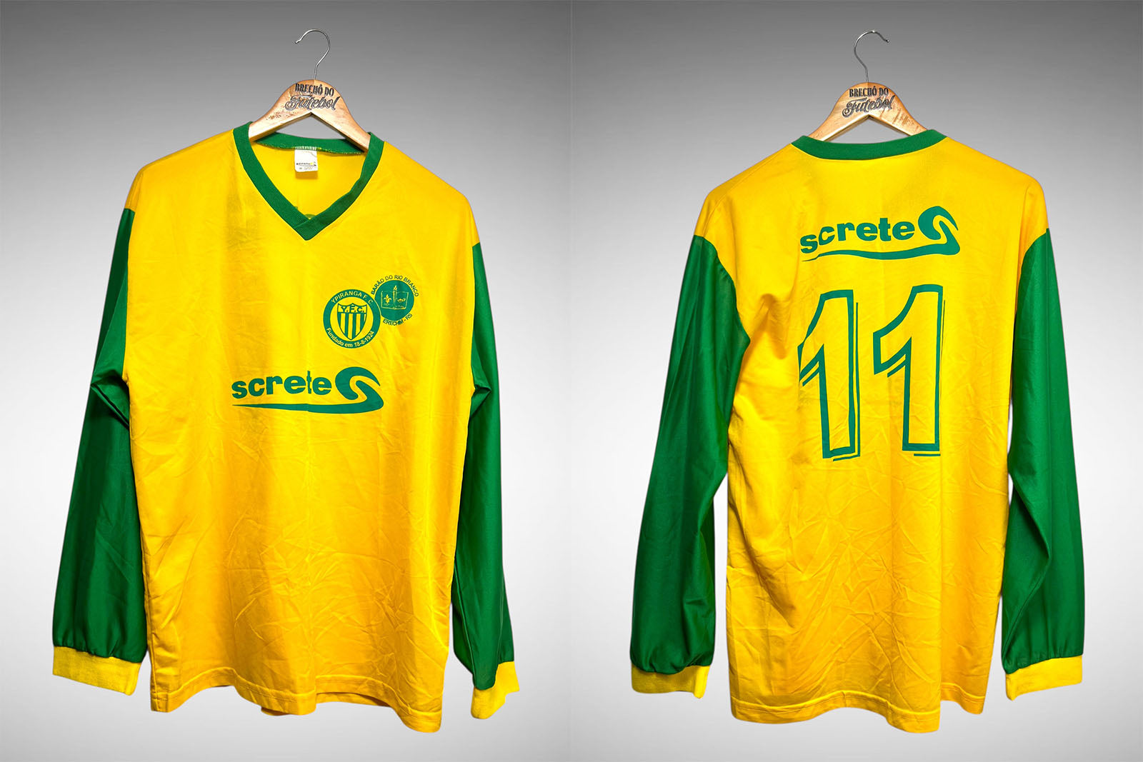 Ypiranga de Erechim-RS Primeira Camisa Mangas Longas Tam GG Nº11.
