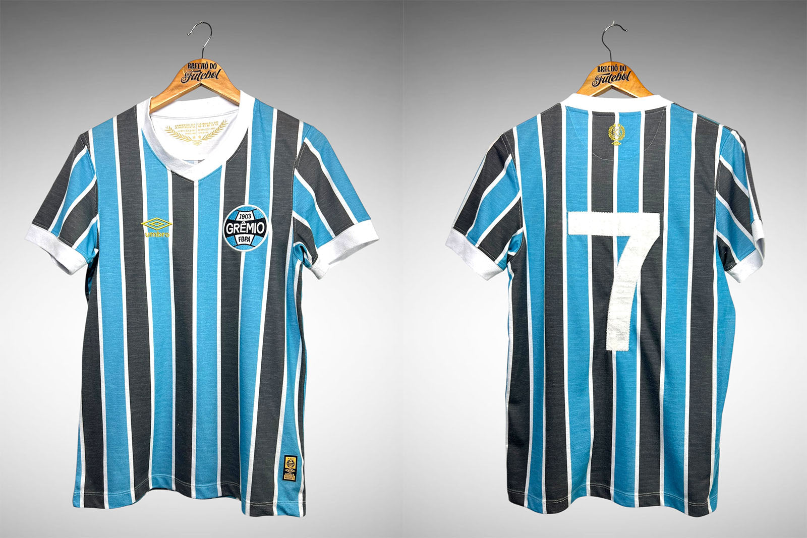 Grêmio Retrô 1983 Retrô Tam P Nº 7.
