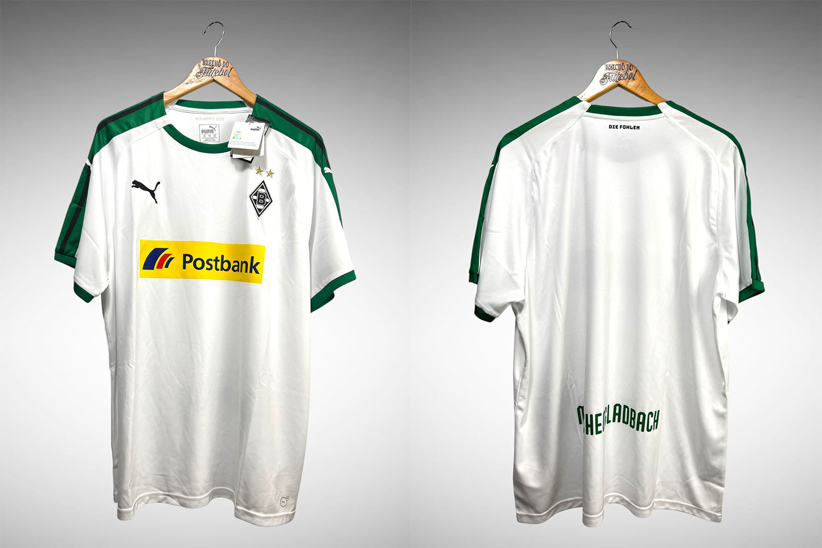 Borussia Monchengladbach 2018 Primeira Camisa Tam 3G.