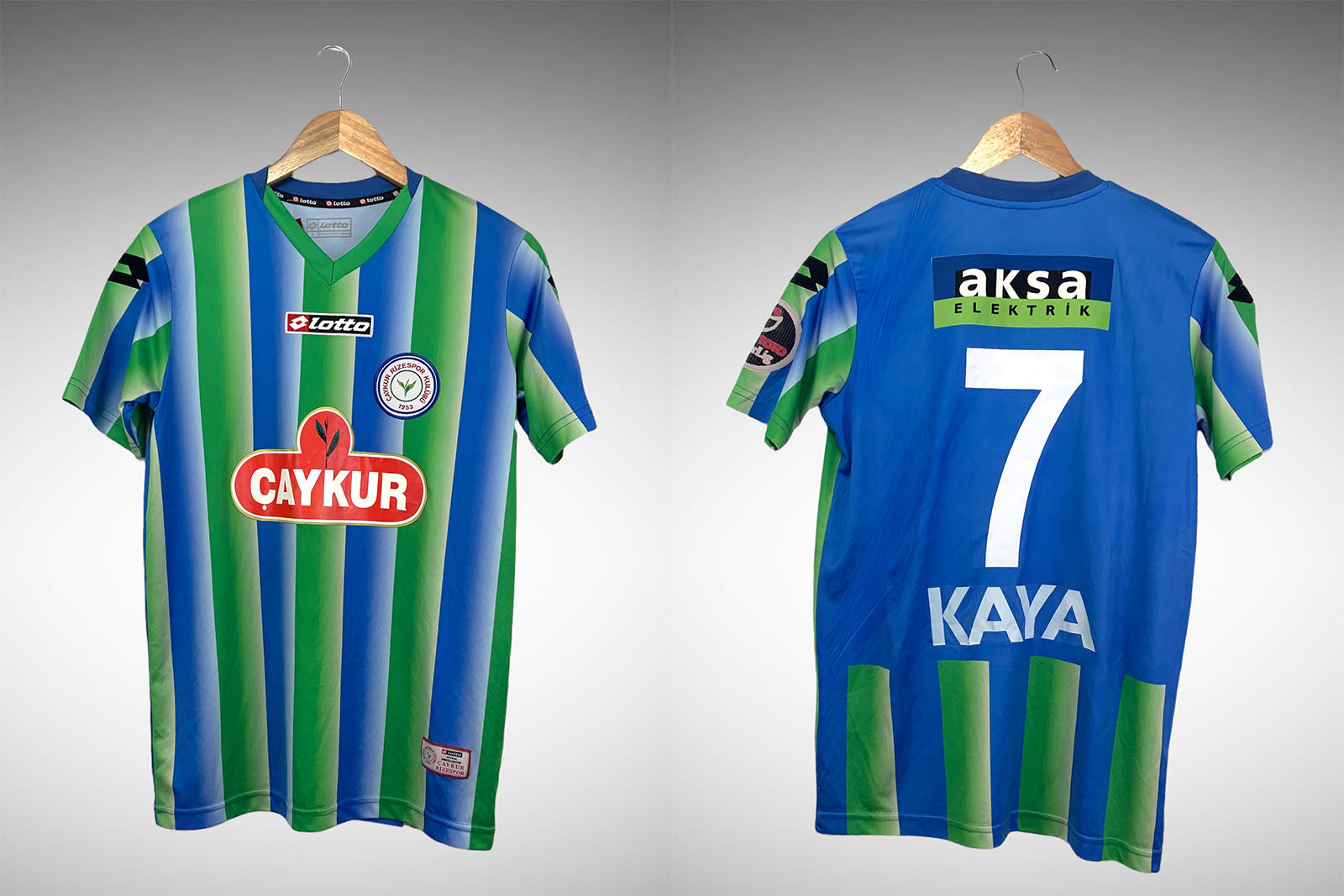 Çaykur Rizespor 2015 Primeira Camisa Tam P N# 7.