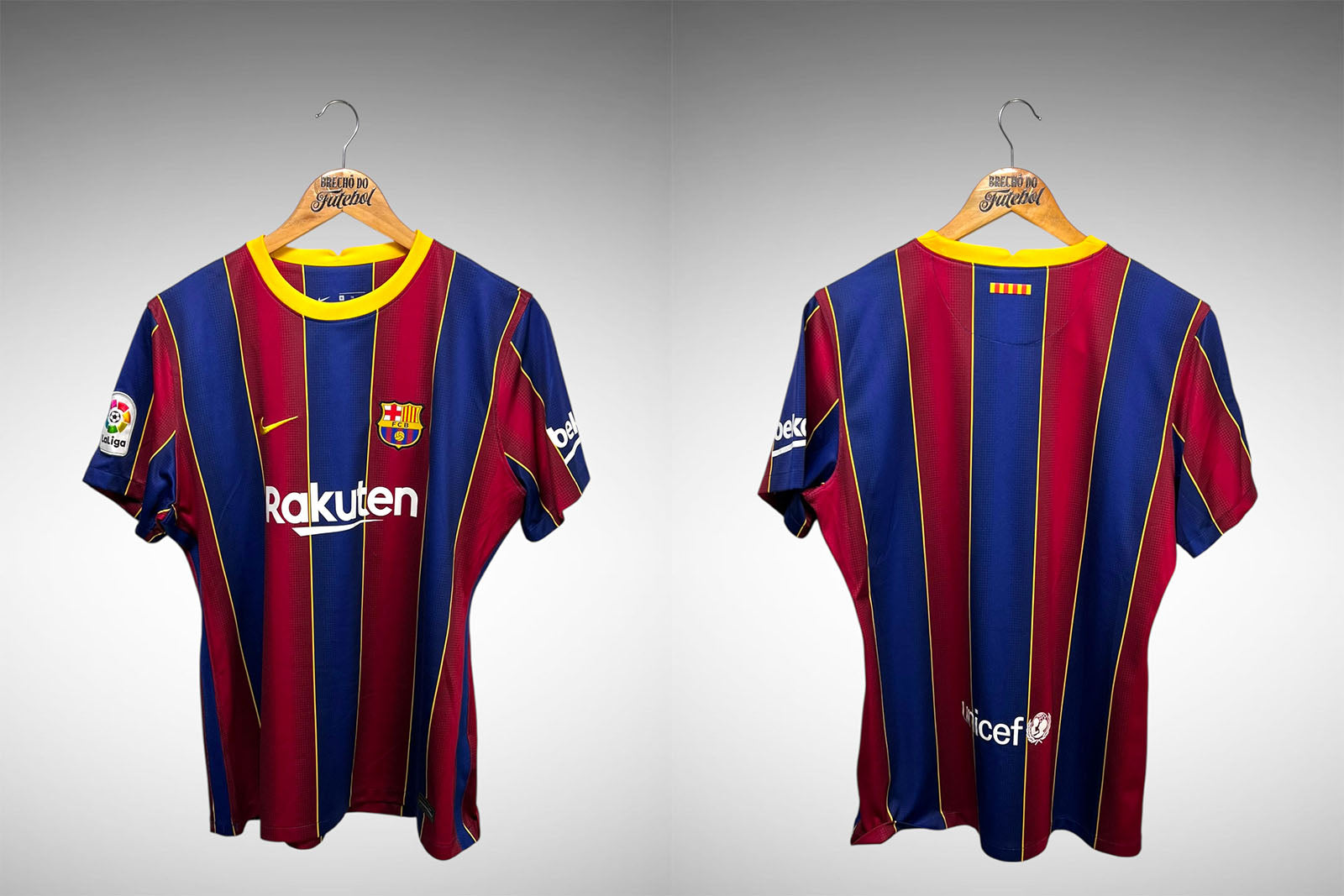 Barcelona 2020 Primeira Camisa Tam GG Feminino.