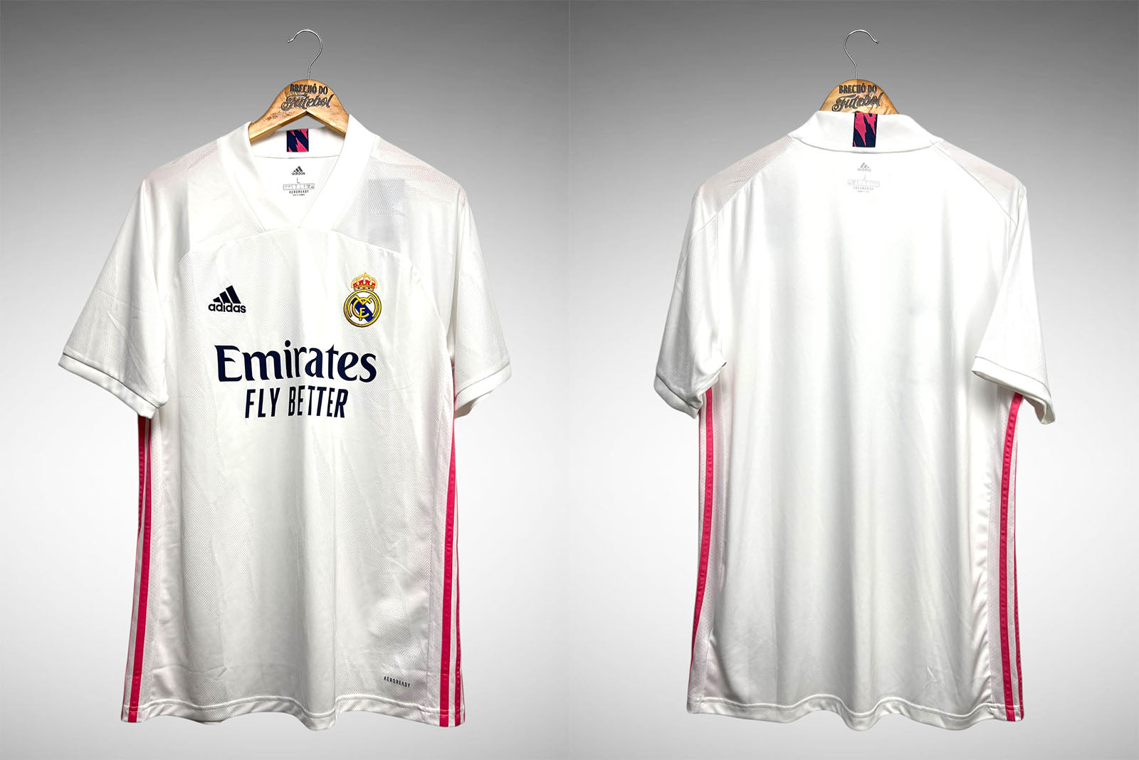 Real Madrid 2020 Primeira Camisa Tam G.