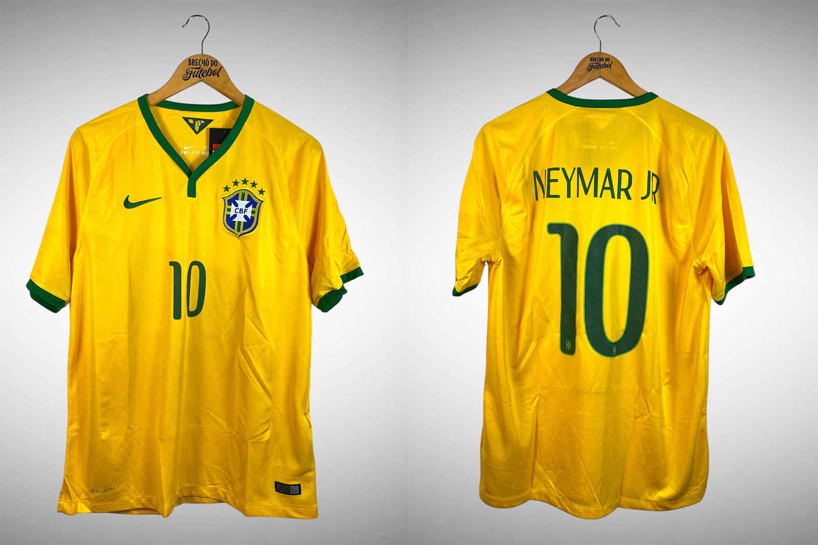 Brasil 2014 Primeira Camisa Tam G Nº 10 Neymar Jr.