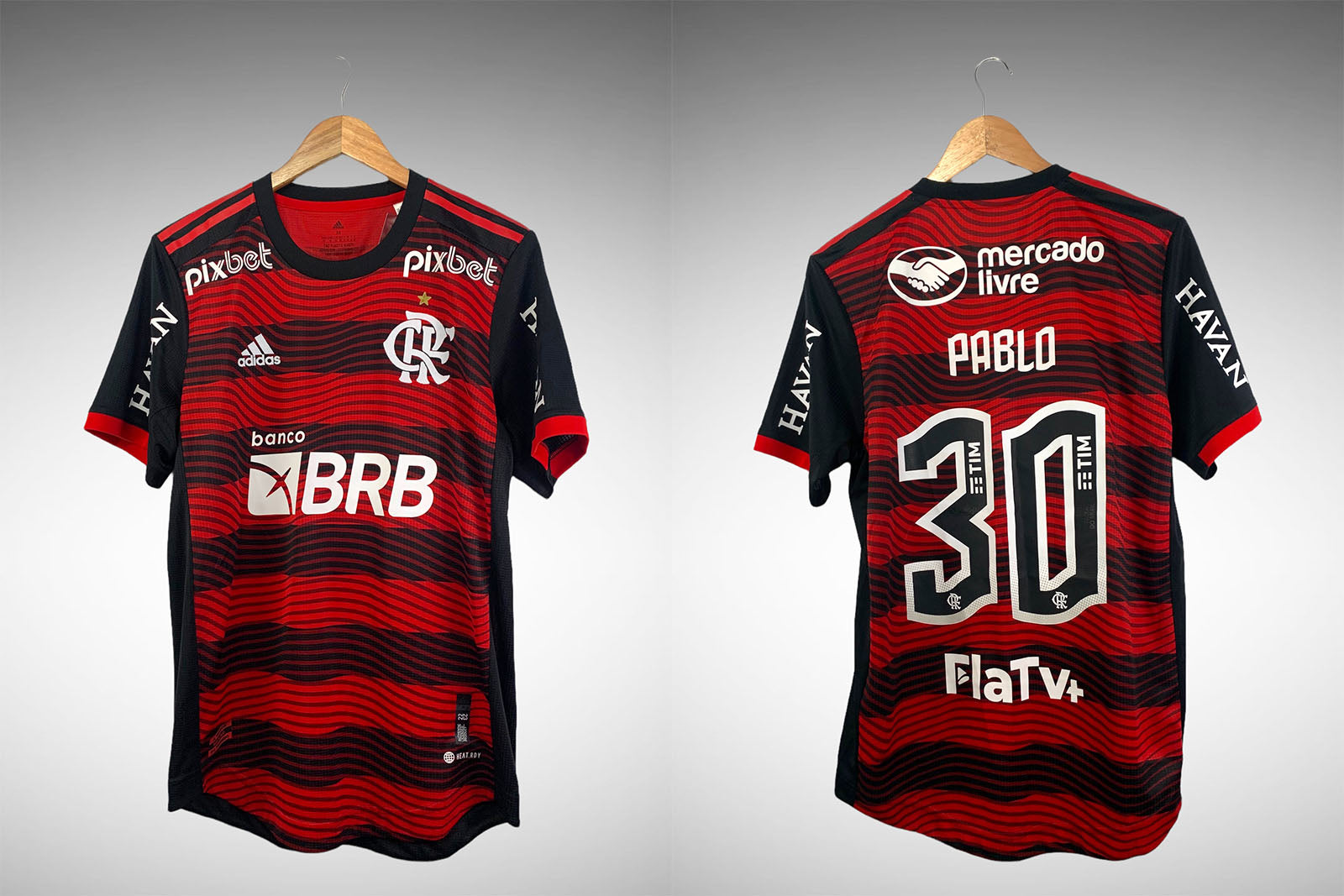 Flamengo 2022 Primeira Camisa Tam M N 30 Pablo.