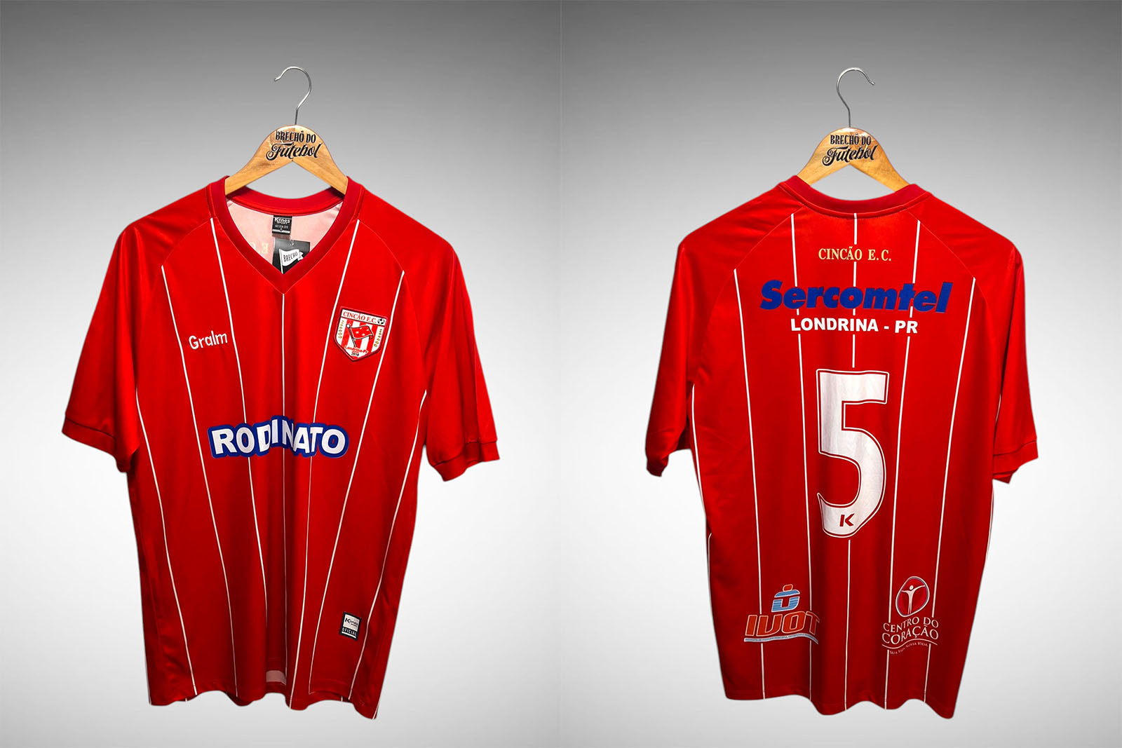 Cincão Esporte Clube Primeira Camisa Tam G Nº5