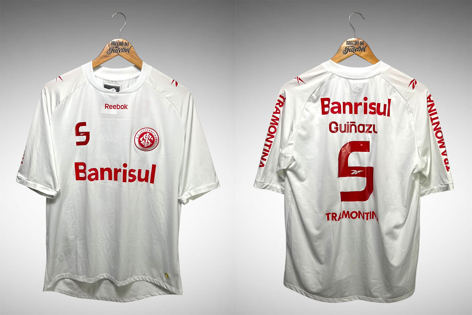 Internacional 2010 Segunda Camisa Tam M Nº5 Guinazu.