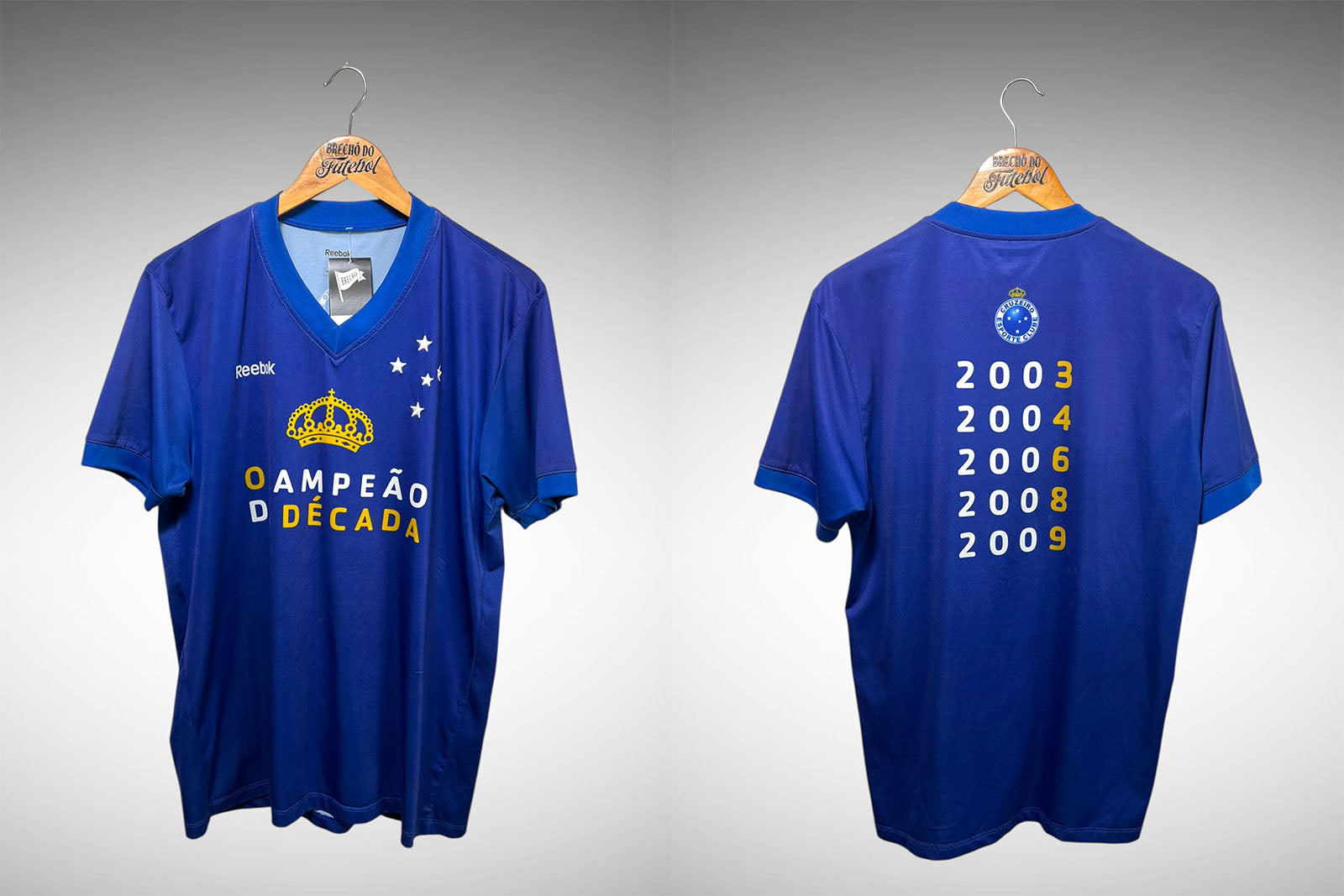 Cruzeiro Camisa Comemorativa Campeão da Década Tam G.