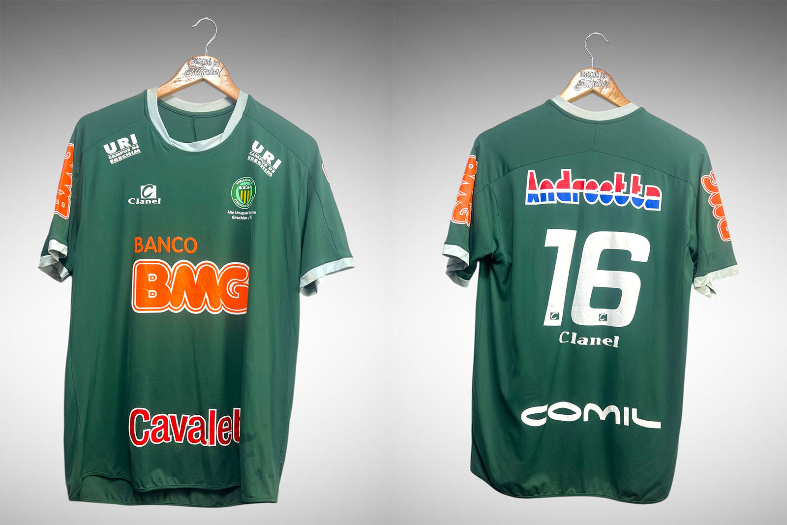 Ypiranga de Erechim-RS Segunda Camisa Tam G Nº16.