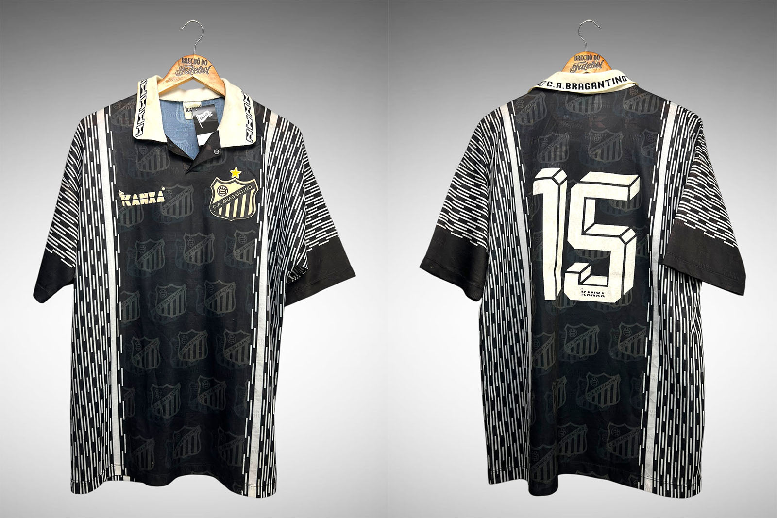 Bragantino 1996 Segunda Camisa Tam G Nº 15.