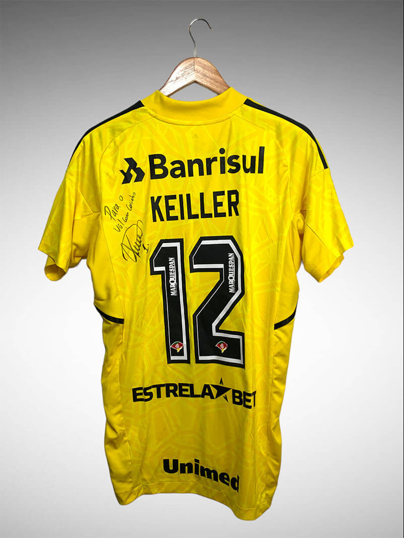 Internacional 2022 Camisa Goleiro Tam M Nº12 Keiller.