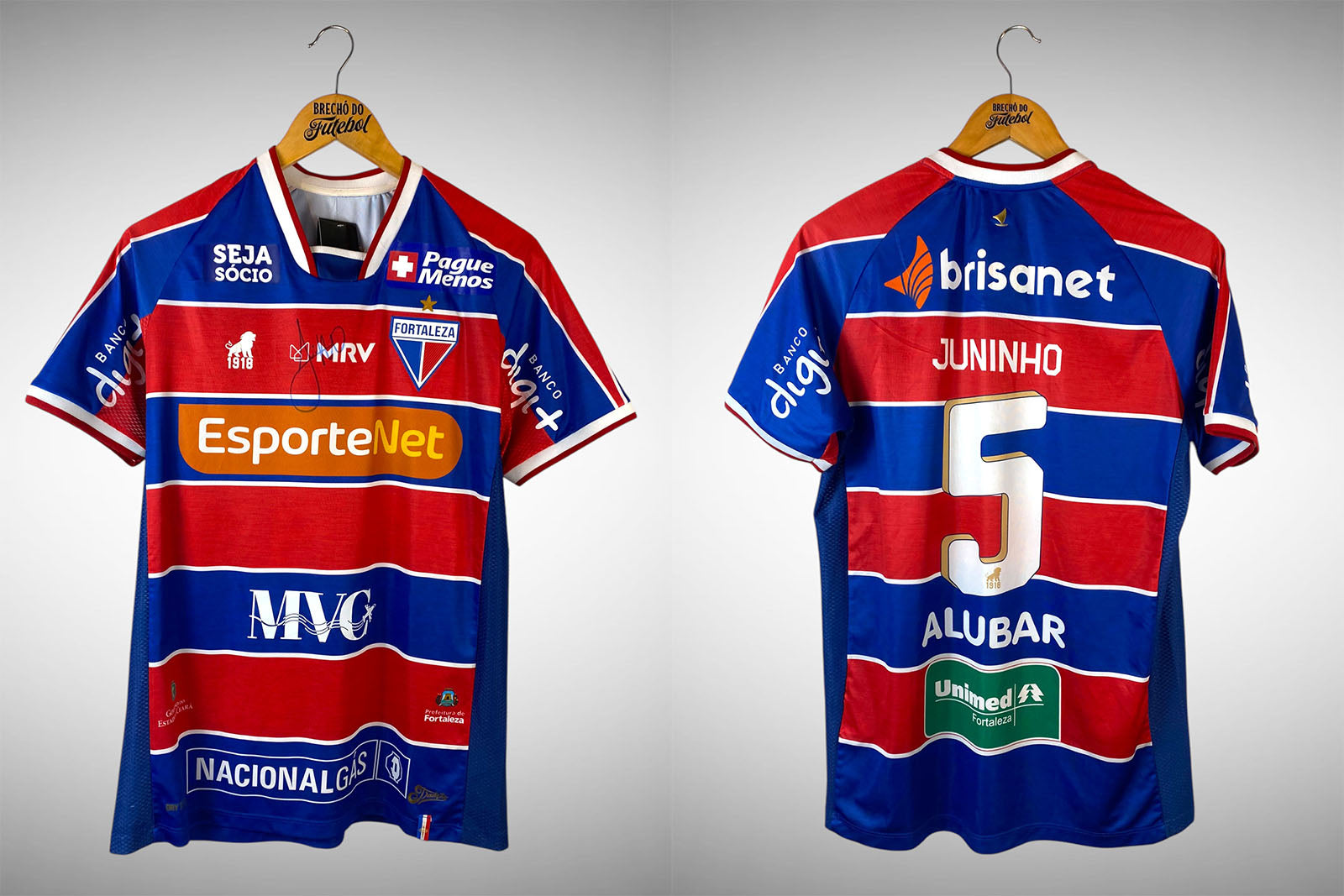 Fortaleza 2020 Primeira Camisa Tam M N# 5 Juninho.