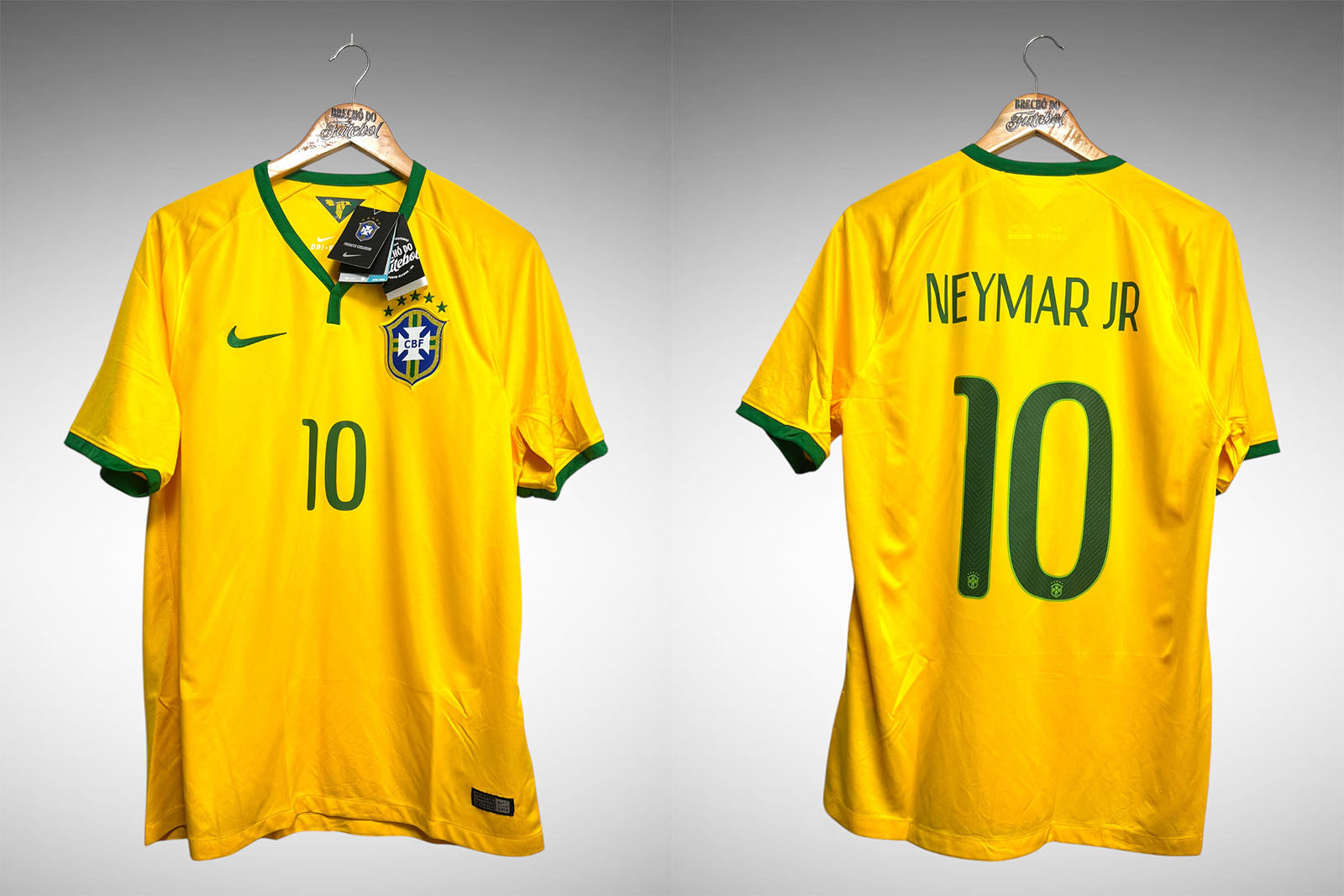 Brasil 2014 Primeira Camisa Tam G Nº10 Neymar Jr.