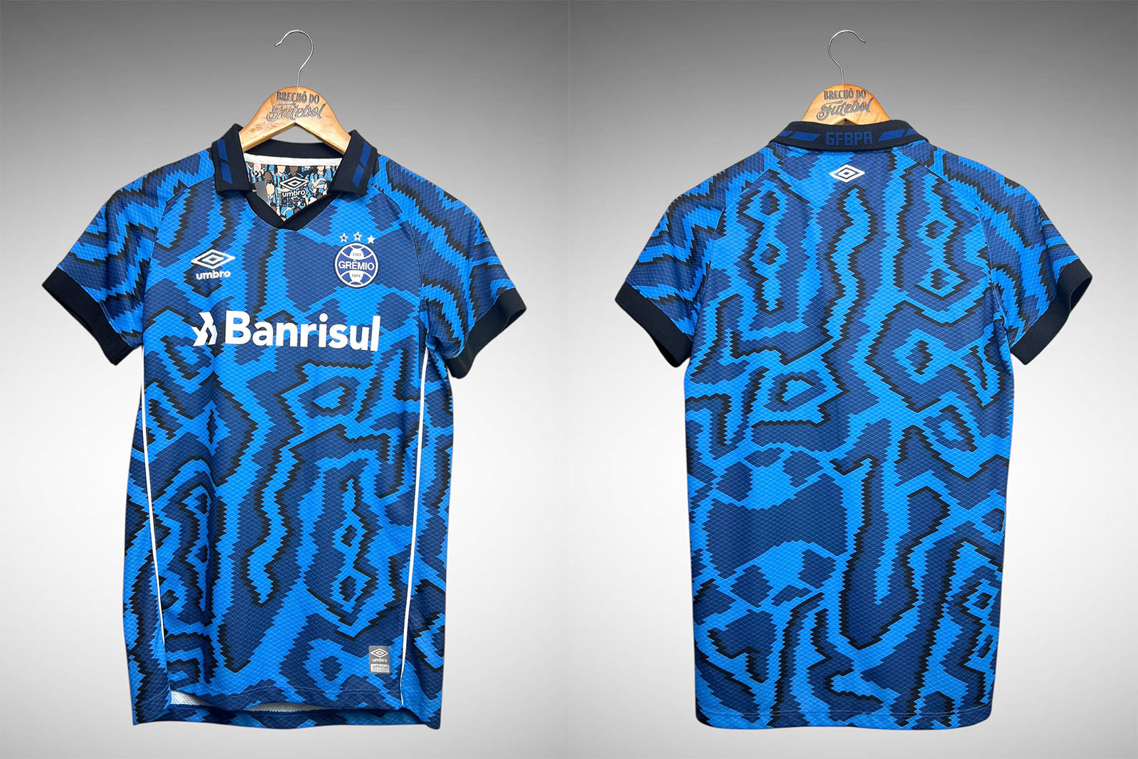 Grêmio 2021 Terceira Camisa Tam 14 Infantil.