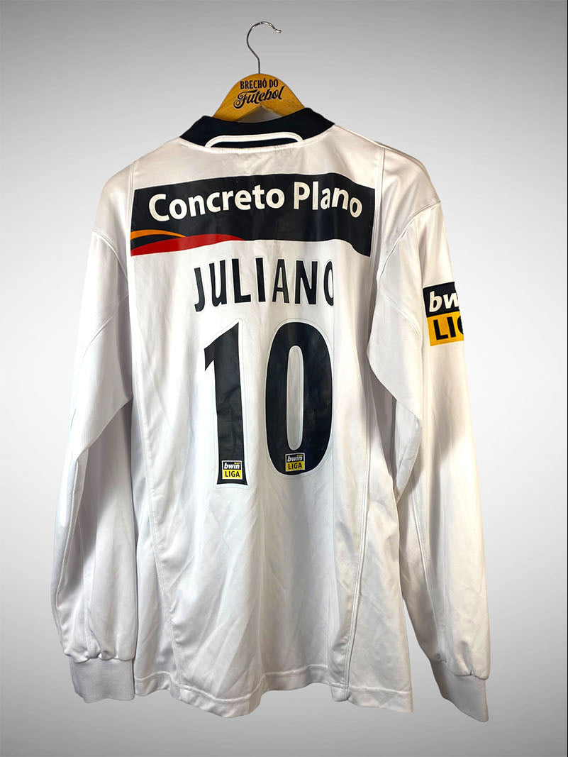 Nacional da Madeira 2006 Segunda Camisa Tam GG Mangas Longas N10 Juliano.