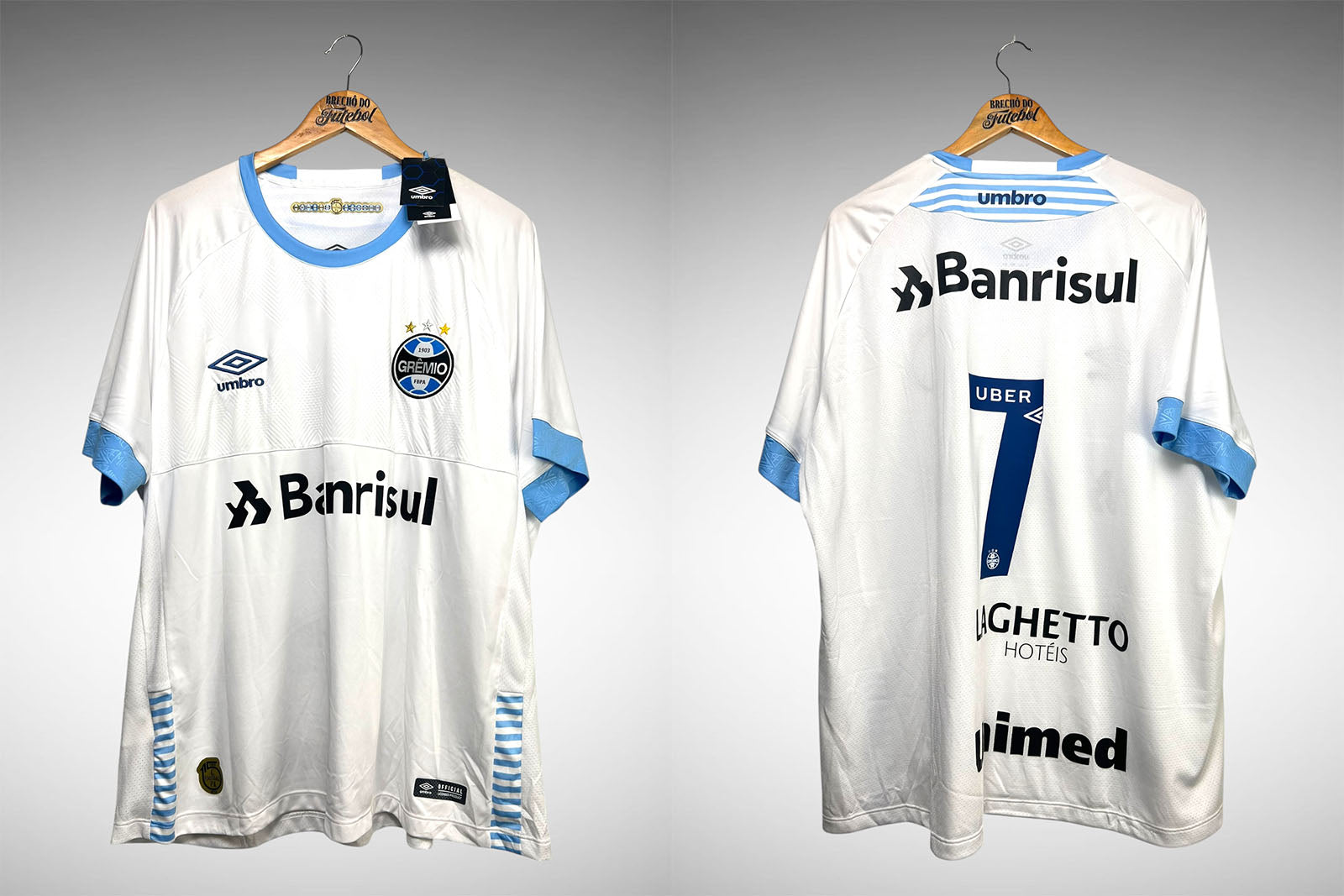 Grêmio 2018 Segunda Camisa Tam 3G Nº 7.