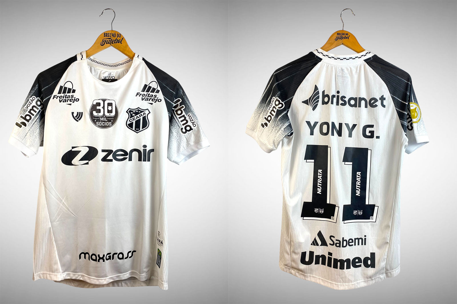 Ceará 2021 Segunda Camisa Tam M Nº 11 Yony G.