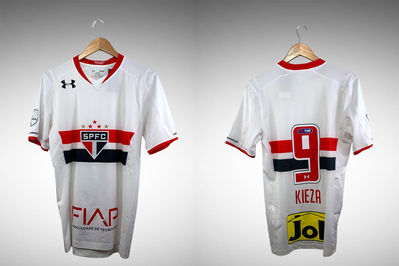 São Paulo 2015 Primeira Camisa Tam M N# 9 Kieza.