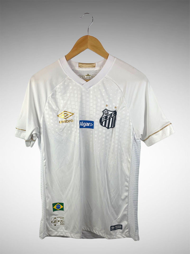 Santos 2018 Primeira Camisa Tam M N# 40 Diogo Vitor.