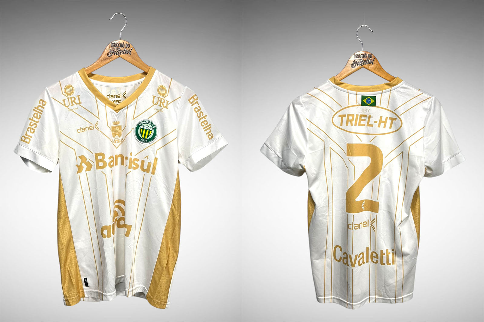 Ypiranga de Erechim 2018 Terceira Camisa Tam G Nº2.