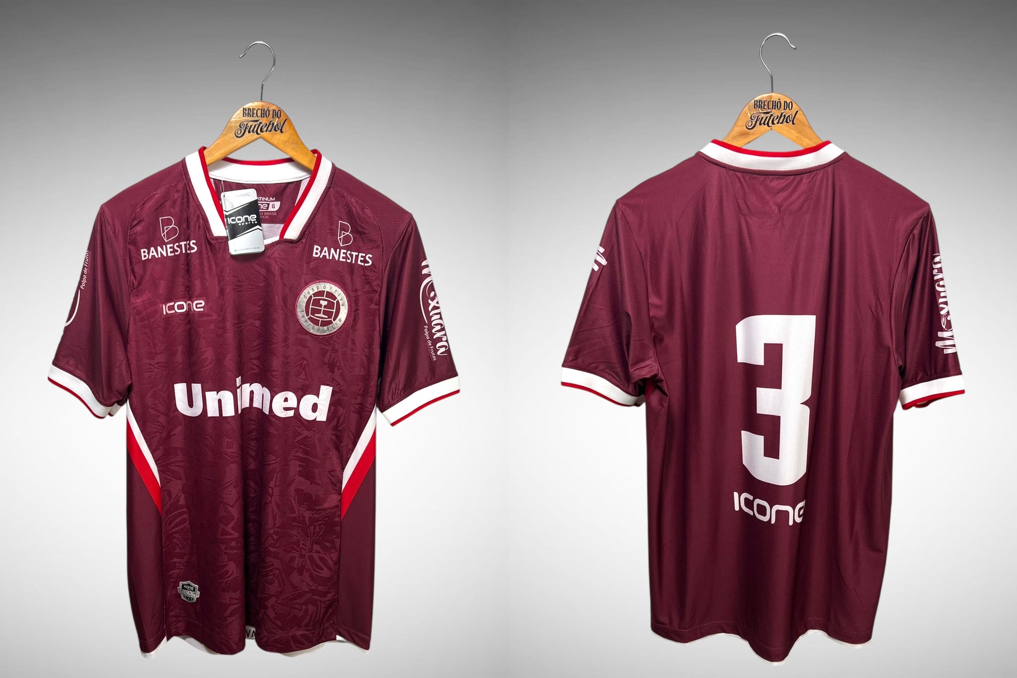 Desportiva Ferroviária - ES 2023 Primeira Camisa Tam G Nº3.