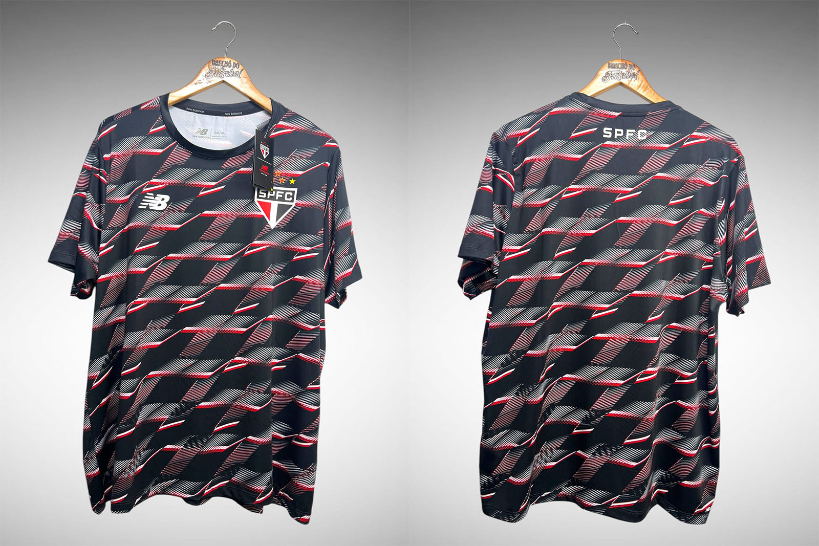 São Paulo 2024 Camisa Pré Jogo Tam GG.