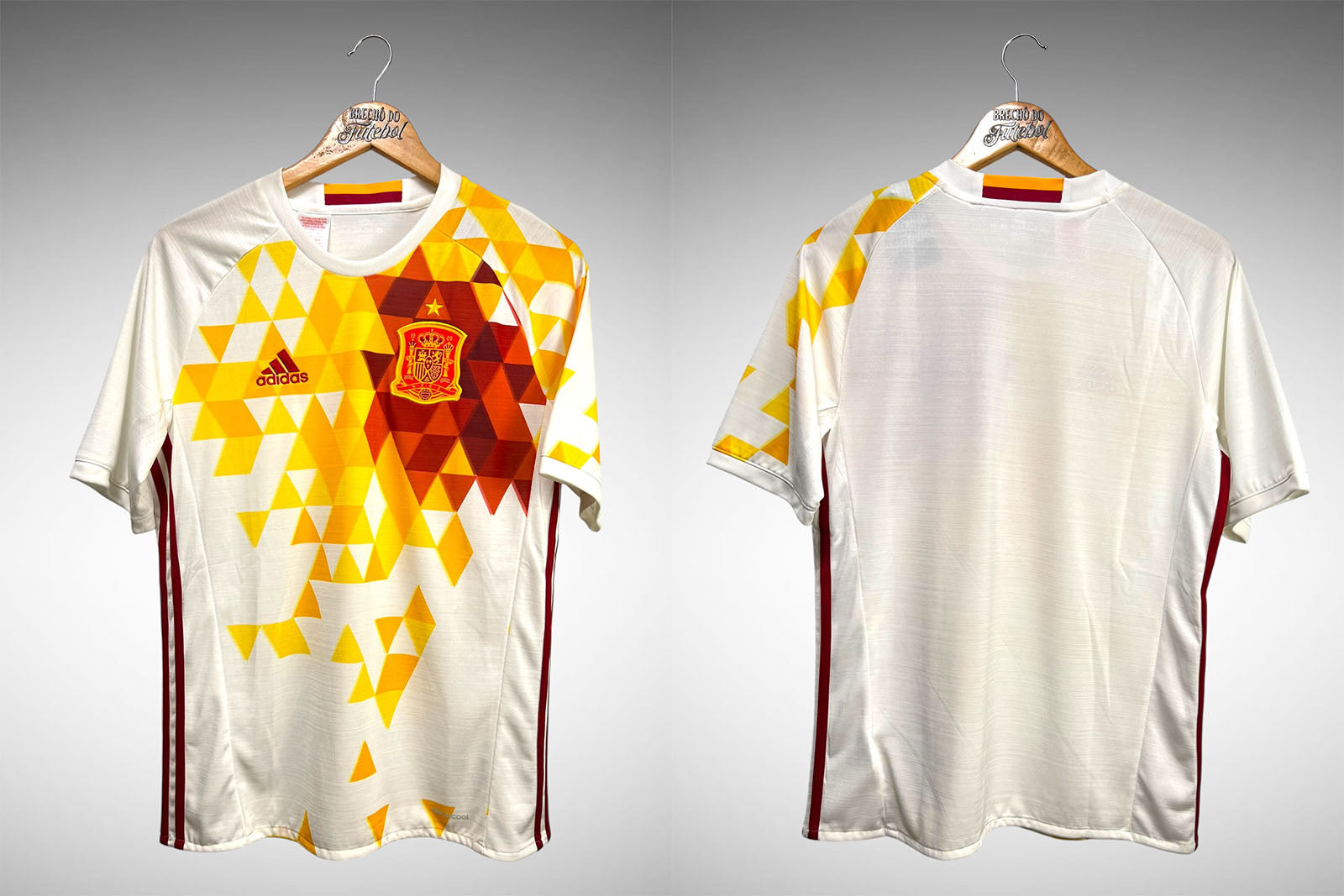 Espanha 2016 Segunda Camisa Tam GG Infantil.